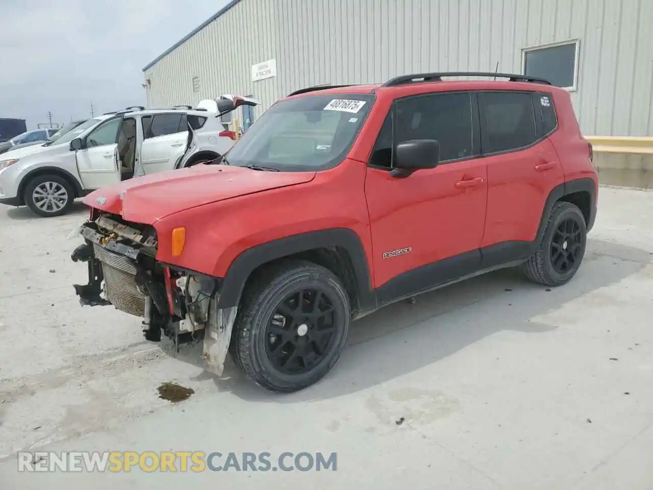 1 fotografías del automóvil dañado ZACNJAAB2LPL52923 JEEP RENEGADE 2020