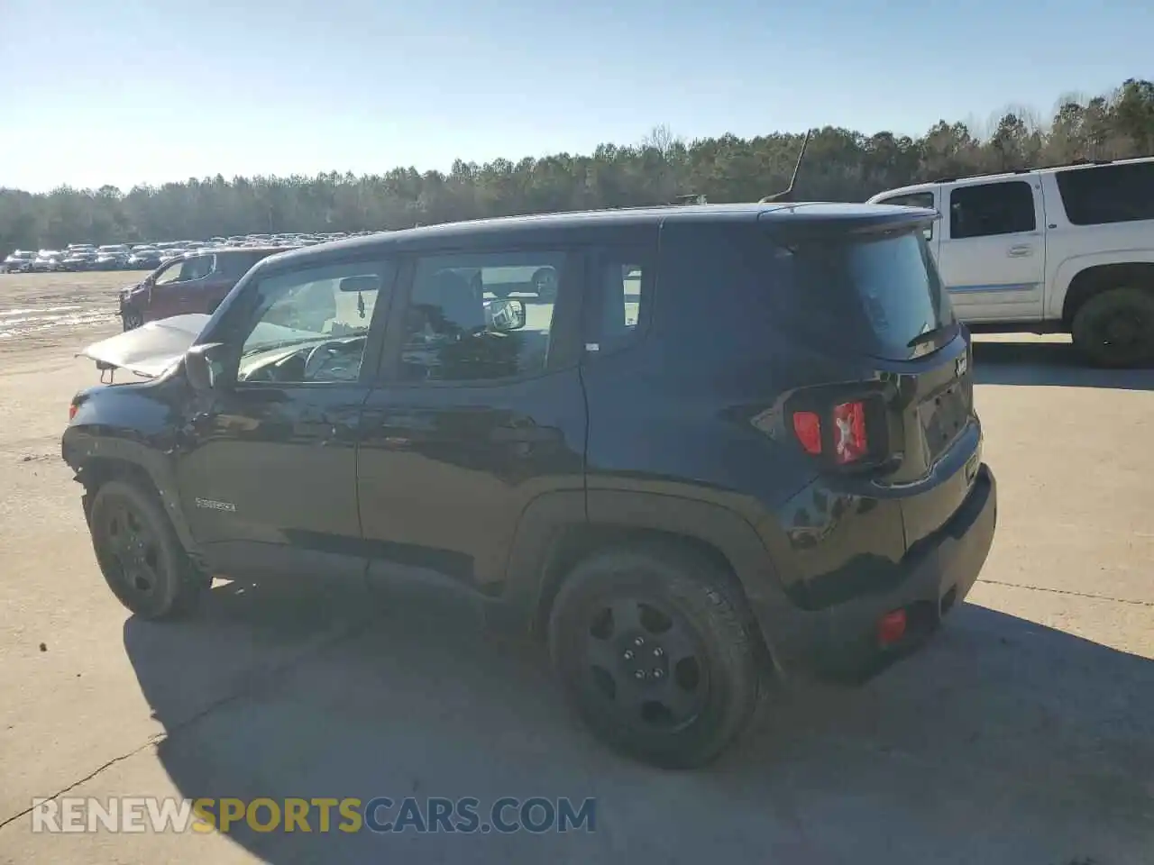 2 Photograph of a damaged car ZACNJAAB2LPL66157 JEEP RENEGADE 2020