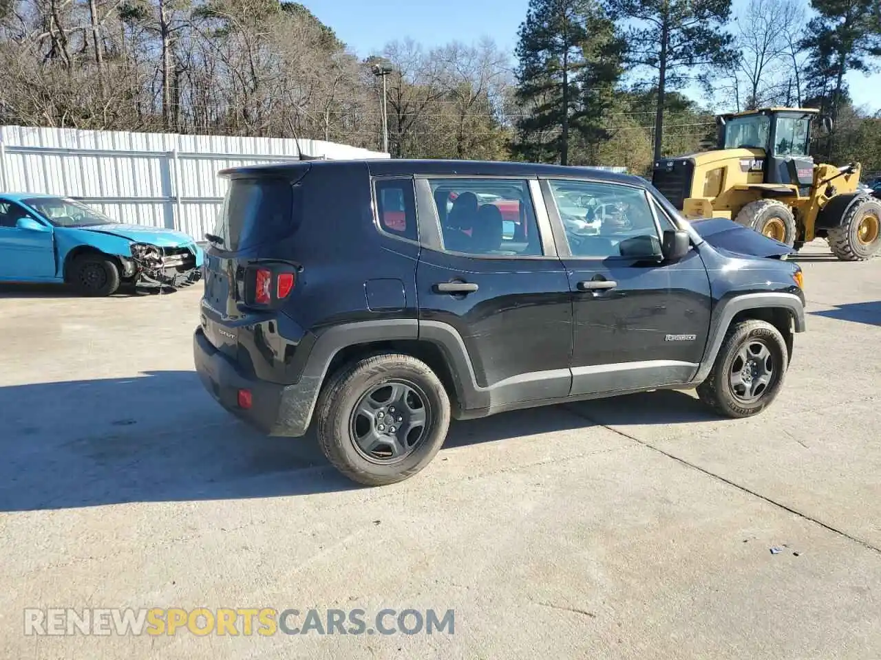 3 Photograph of a damaged car ZACNJAAB2LPL66157 JEEP RENEGADE 2020