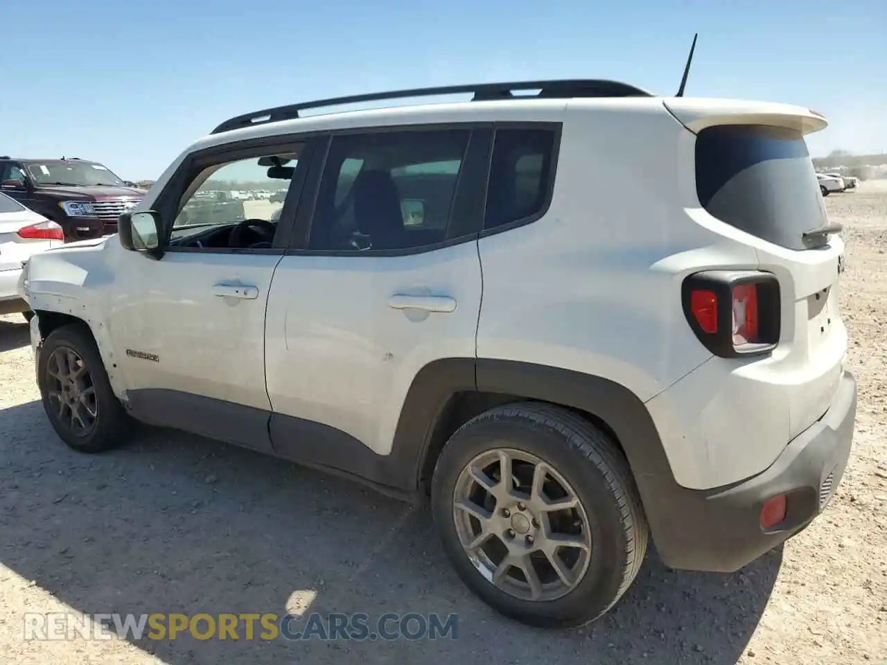 2 Photograph of a damaged car ZACNJAAB4LPK94958 JEEP RENEGADE 2020