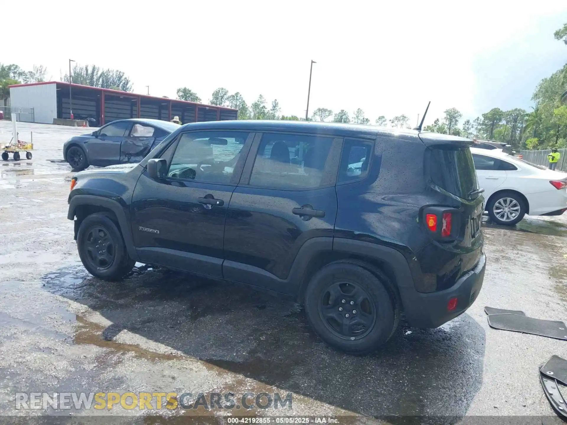 3 Photograph of a damaged car ZACNJAAB5LPL16210 JEEP RENEGADE 2020