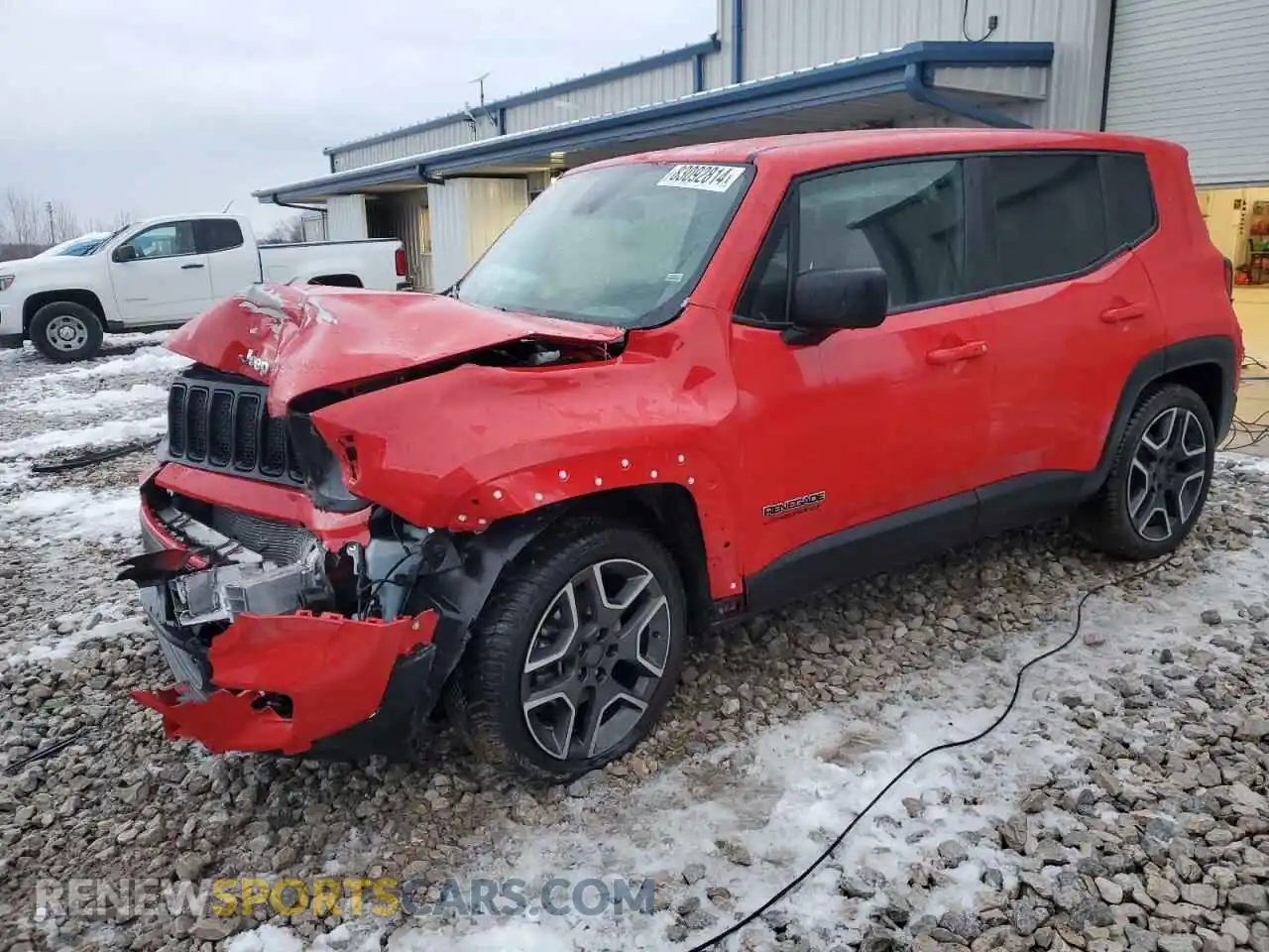 1 Photograph of a damaged car ZACNJAAB5LPL80277 JEEP RENEGADE 2020
