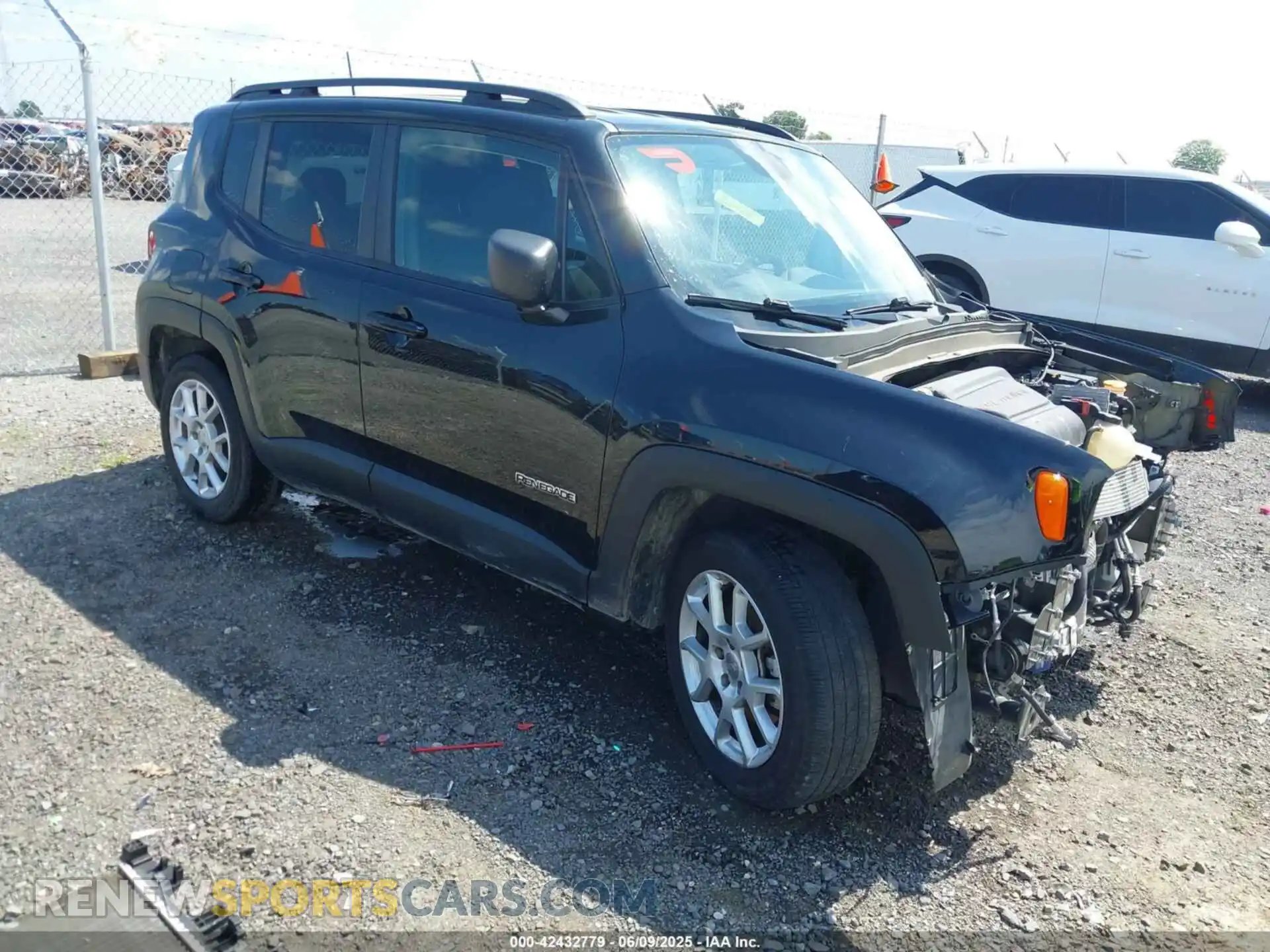 1 fotografías del automóvil dañado ZACNJAAB6LPL86606 JEEP RENEGADE 2020