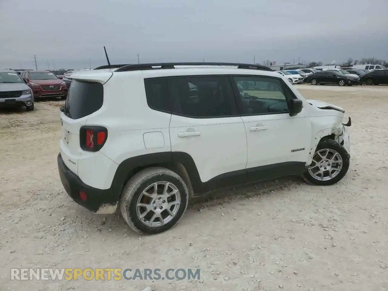3 Photograph of a damaged car ZACNJAAB7LPK95117 JEEP RENEGADE 2020