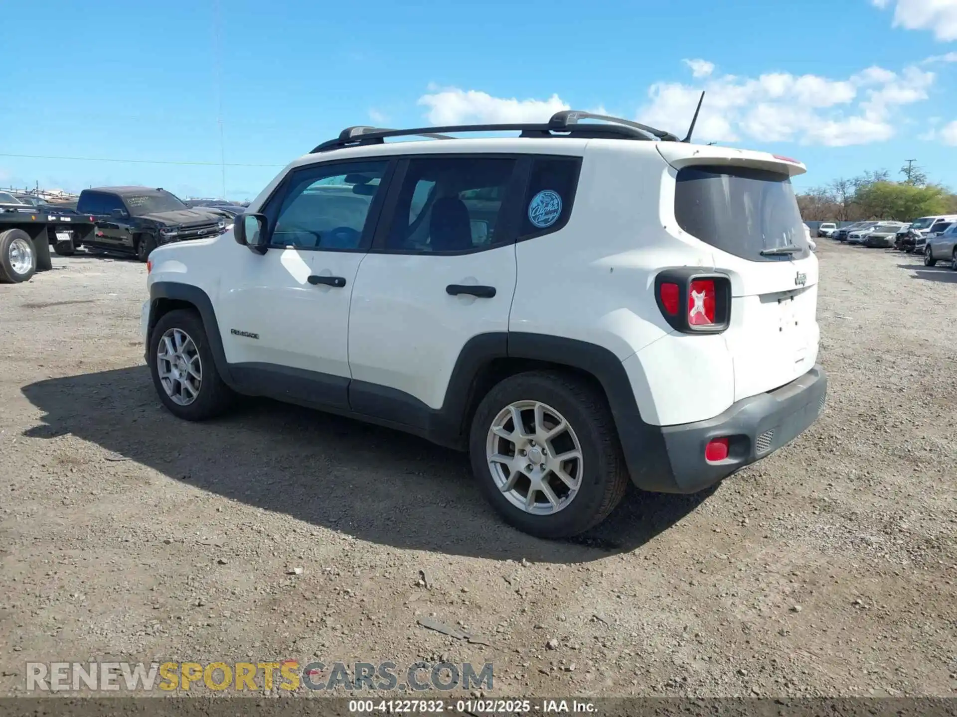 3 Photograph of a damaged car ZACNJAAB7LPL12899 JEEP RENEGADE 2020