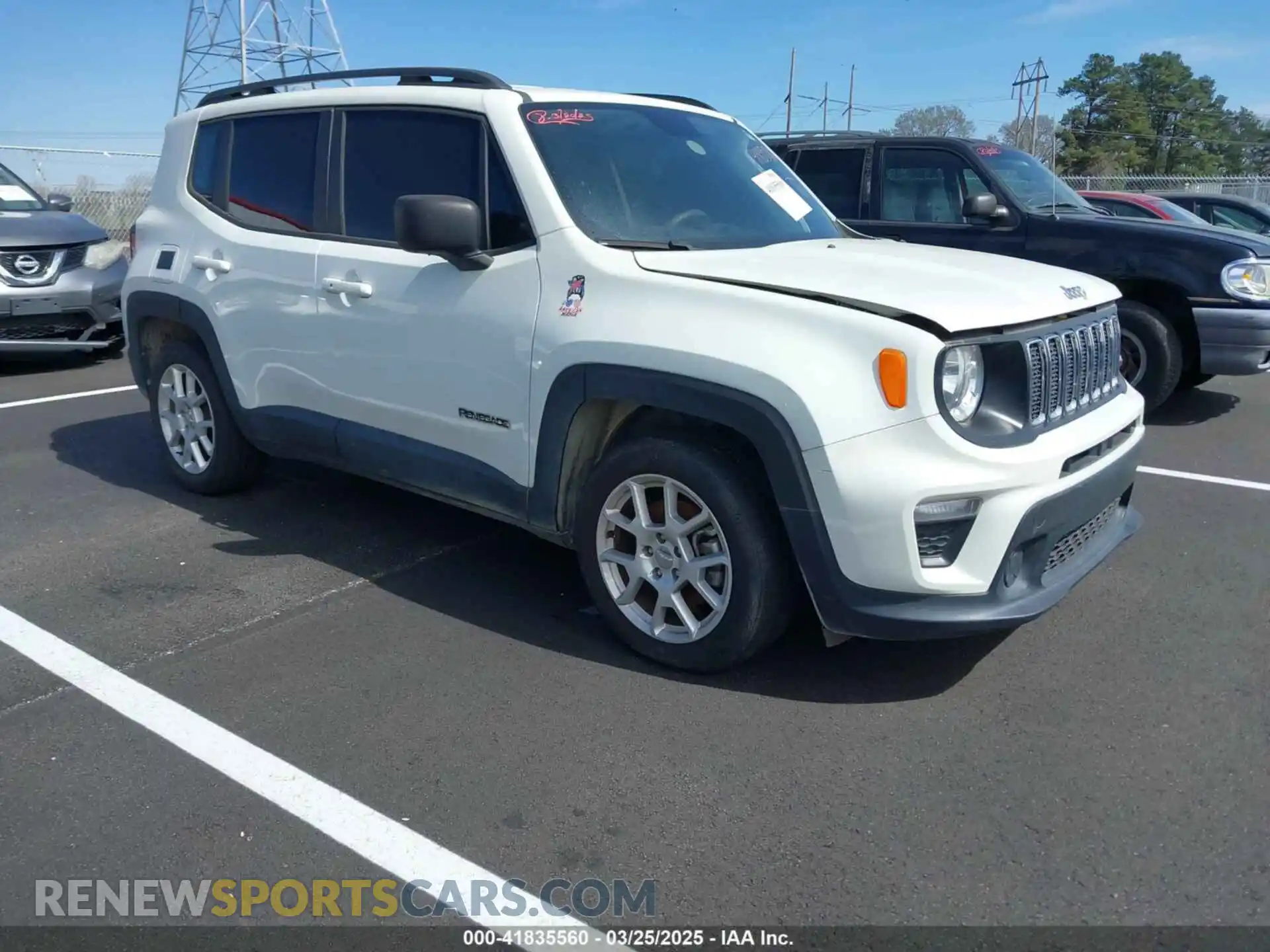 1 Фотография поврежденного автомобиля ZACNJAAB8LPK96809 JEEP RENEGADE 2020