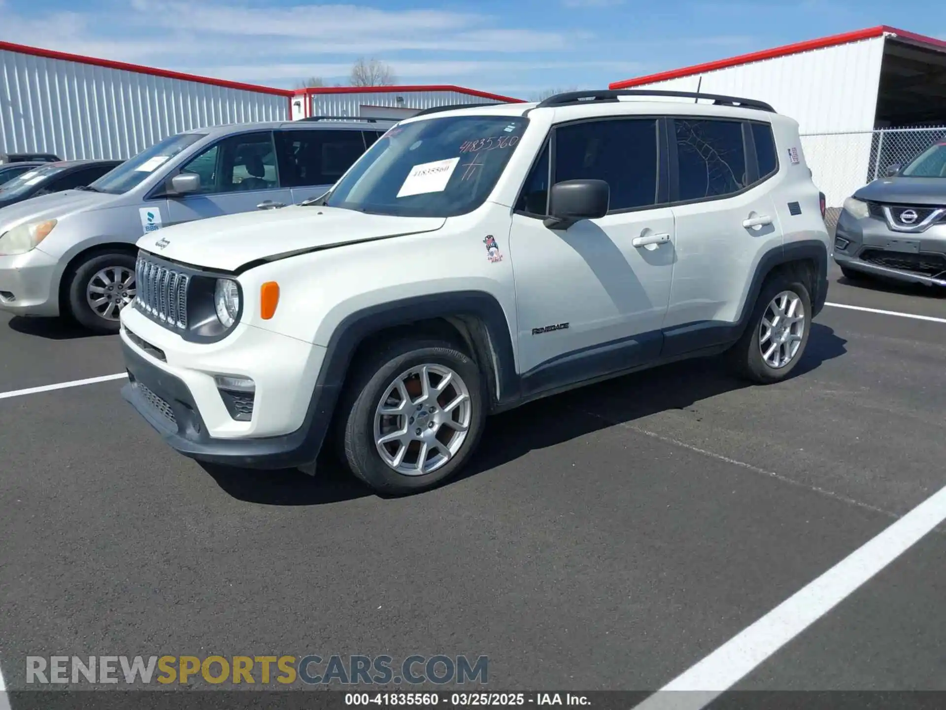 2 Фотография поврежденного автомобиля ZACNJAAB8LPK96809 JEEP RENEGADE 2020