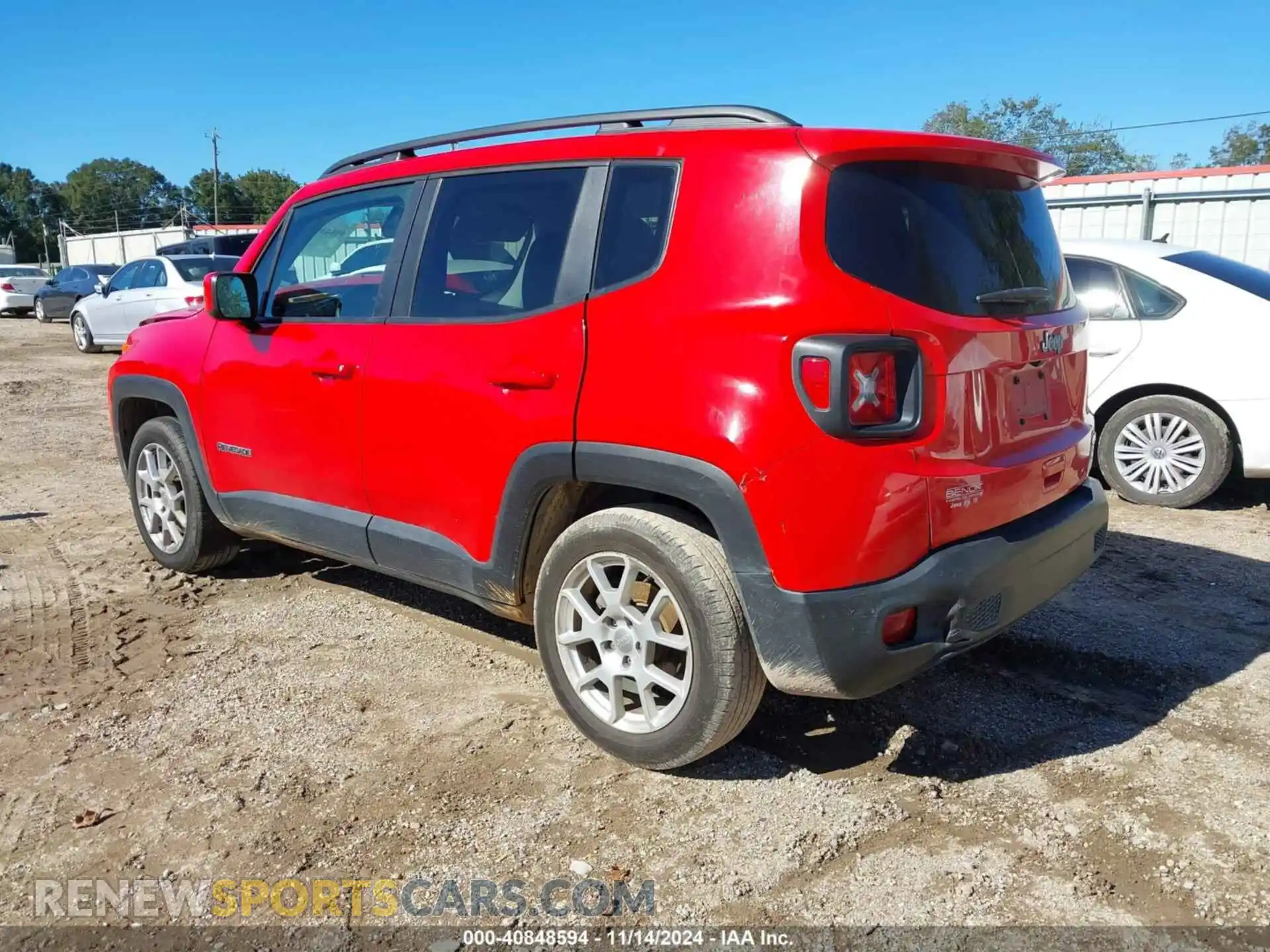 3 Photograph of a damaged car ZACNJABB0LPL21197 JEEP RENEGADE 2020