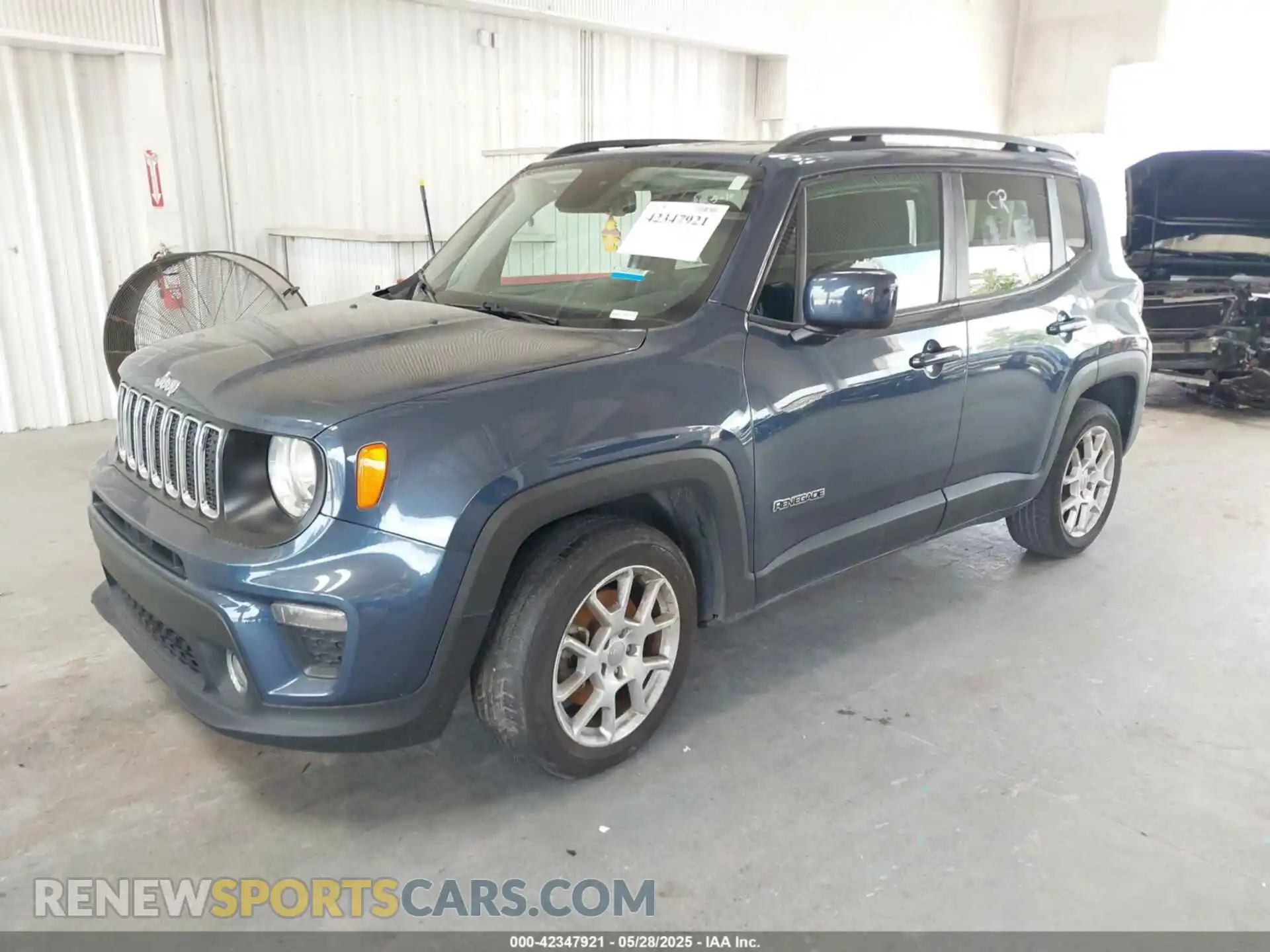 2 Photograph of a damaged car ZACNJABB0LPL65586 JEEP RENEGADE 2020