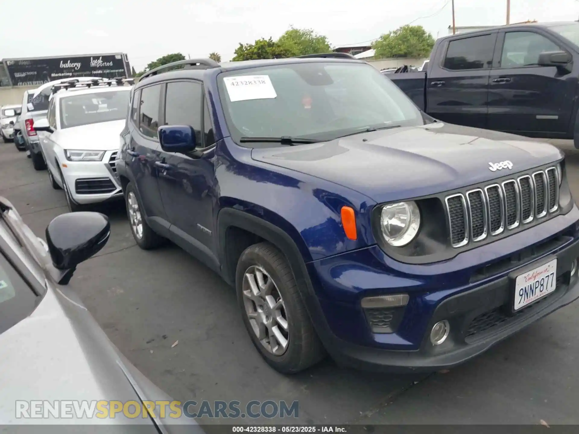1 Photograph of a damaged car ZACNJABB0LPL90620 JEEP RENEGADE 2020