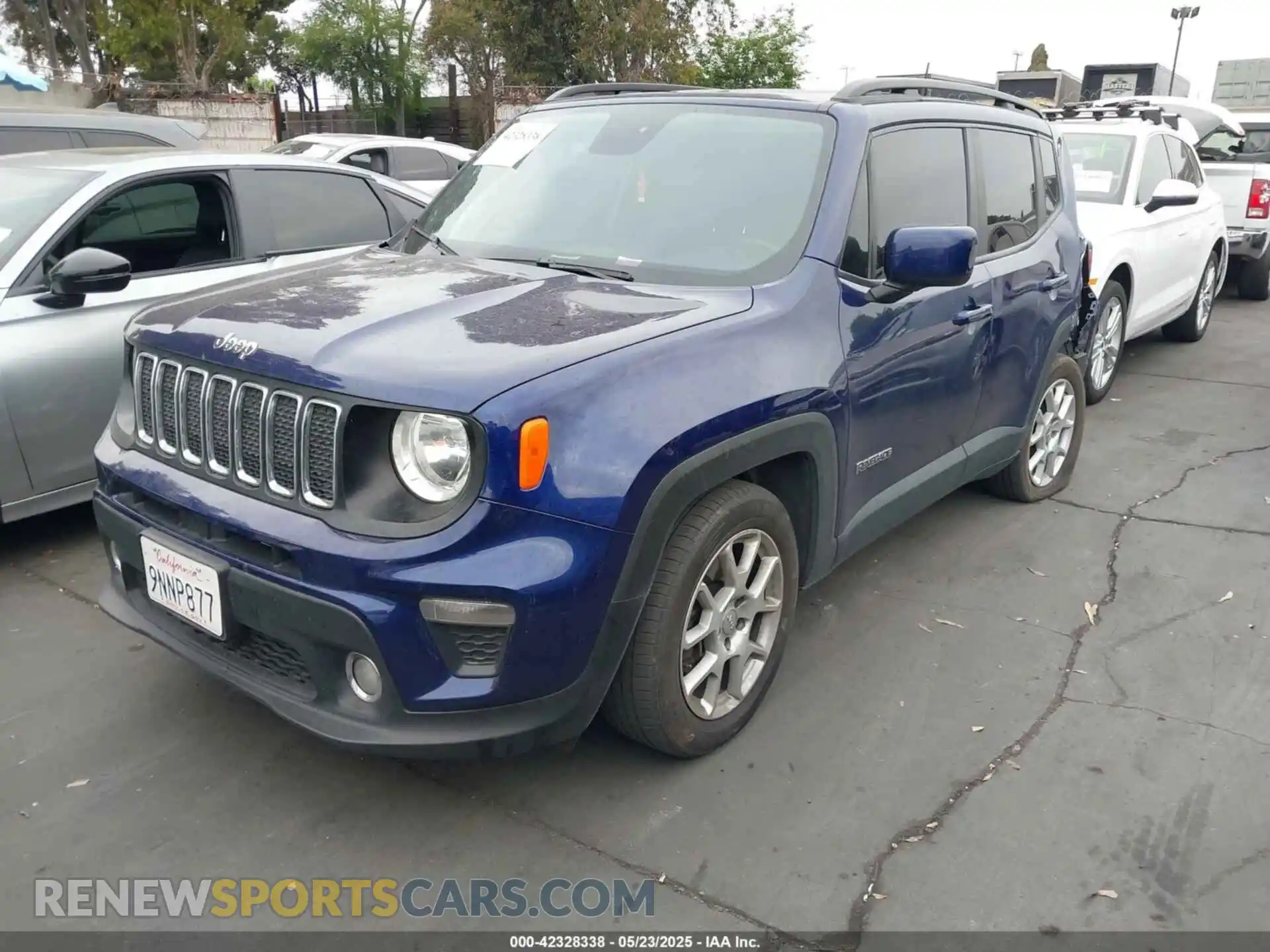 2 Photograph of a damaged car ZACNJABB0LPL90620 JEEP RENEGADE 2020