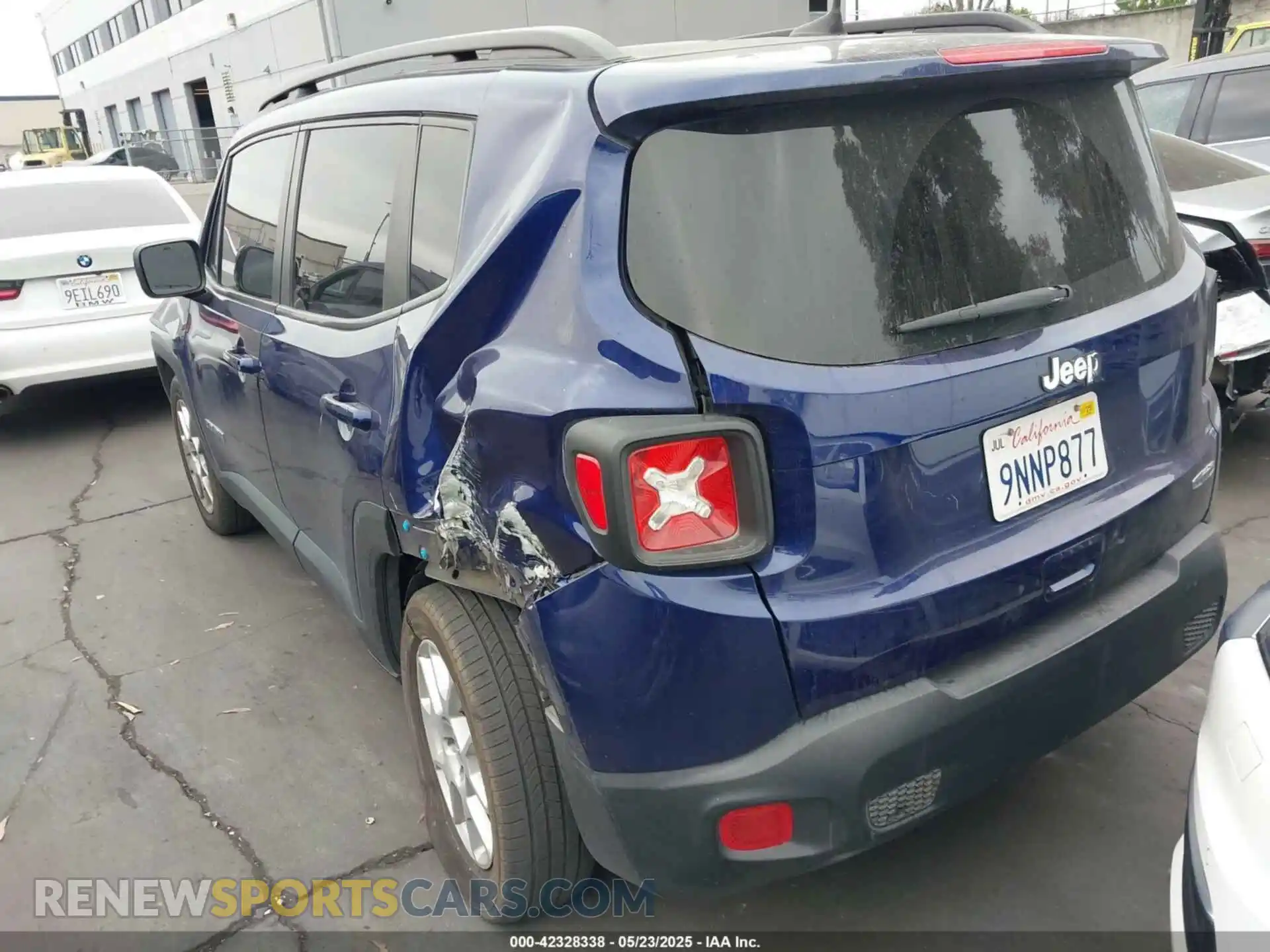3 Photograph of a damaged car ZACNJABB0LPL90620 JEEP RENEGADE 2020
