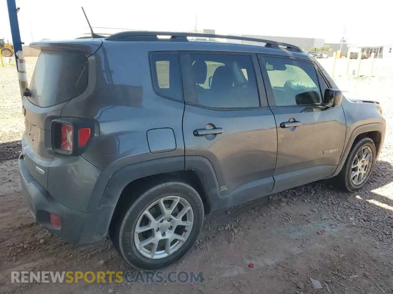 3 Photograph of a damaged car ZACNJABB1LPL43712 JEEP RENEGADE 2020