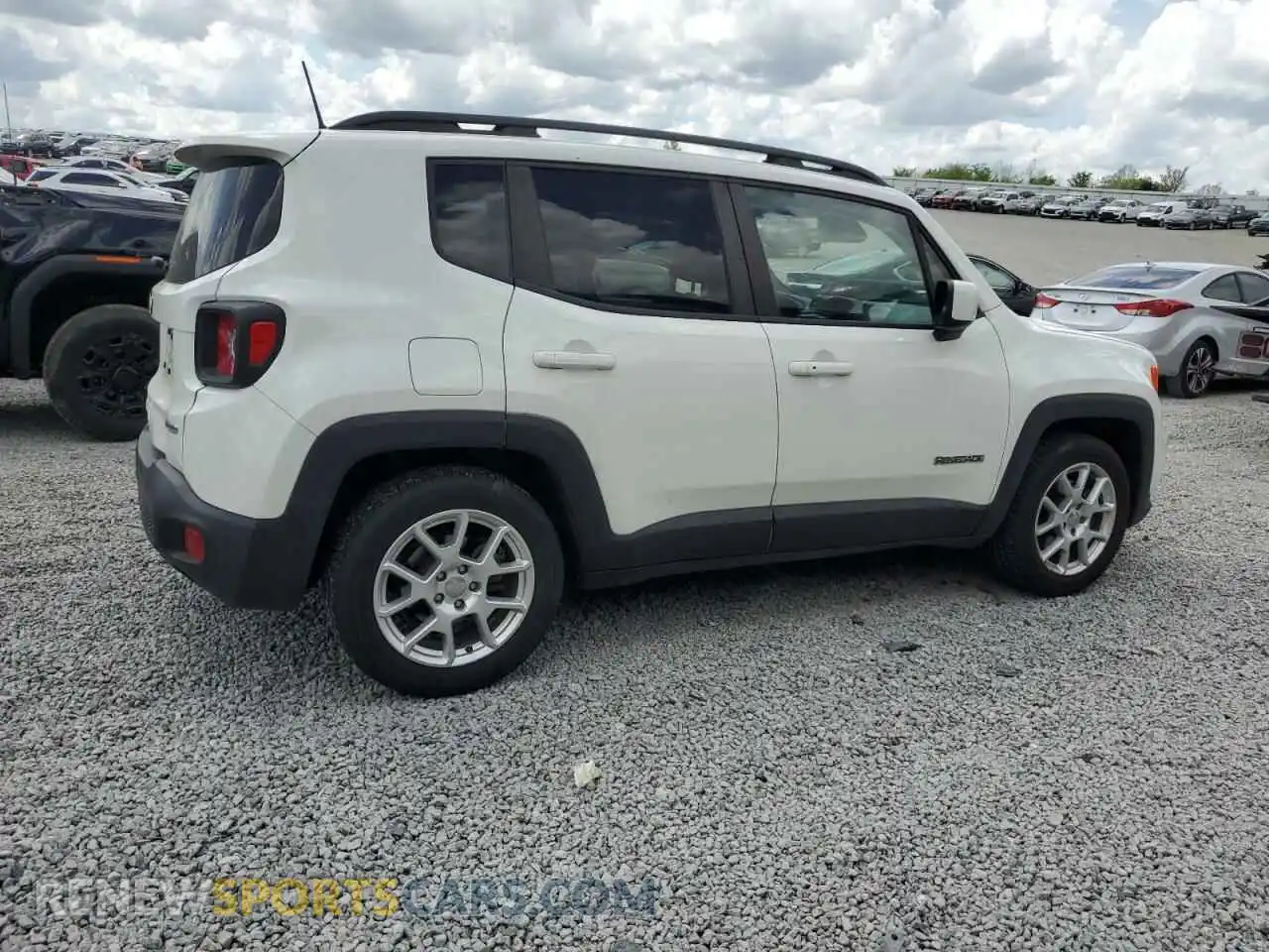 3 Photograph of a damaged car ZACNJABB2LPL31326 JEEP RENEGADE 2020