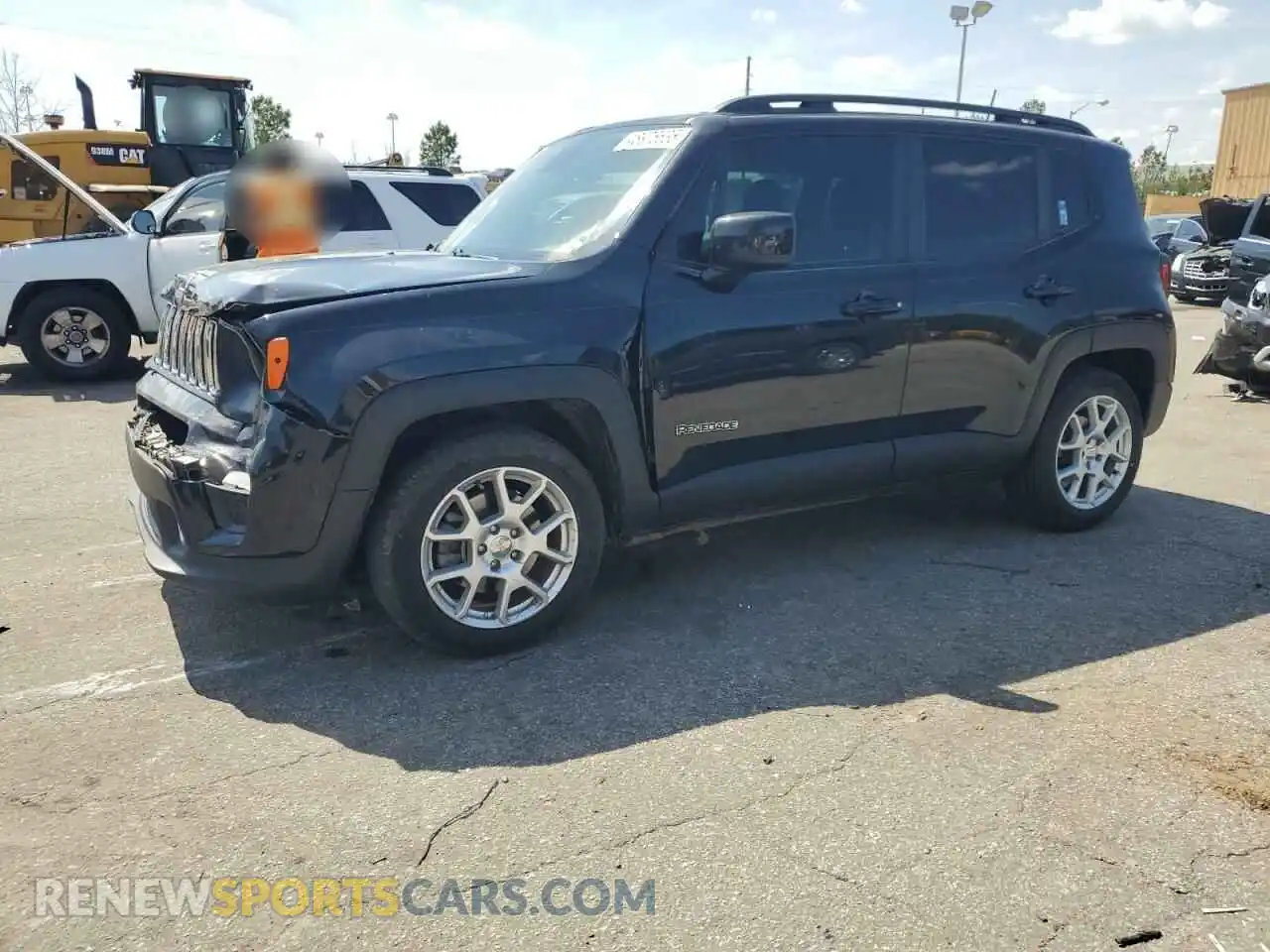 1 Photograph of a damaged car ZACNJABB2LPL79764 JEEP RENEGADE 2020