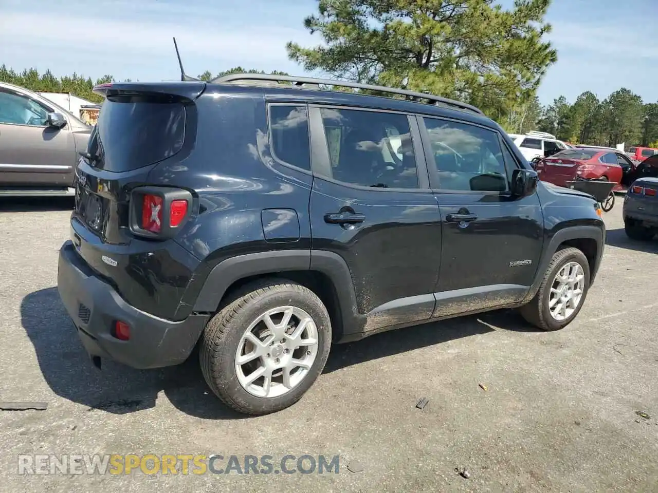3 Photograph of a damaged car ZACNJABB2LPL79764 JEEP RENEGADE 2020