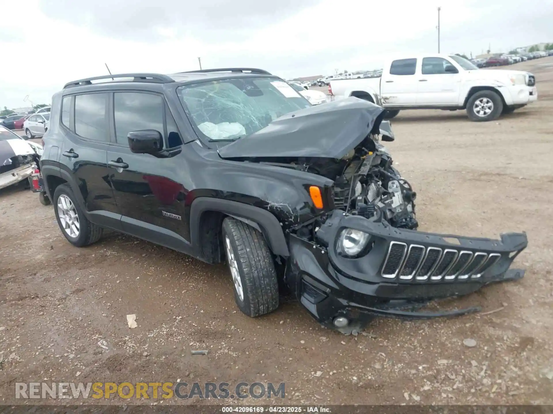 1 Photograph of a damaged car ZACNJABB3LPL46739 JEEP RENEGADE 2020