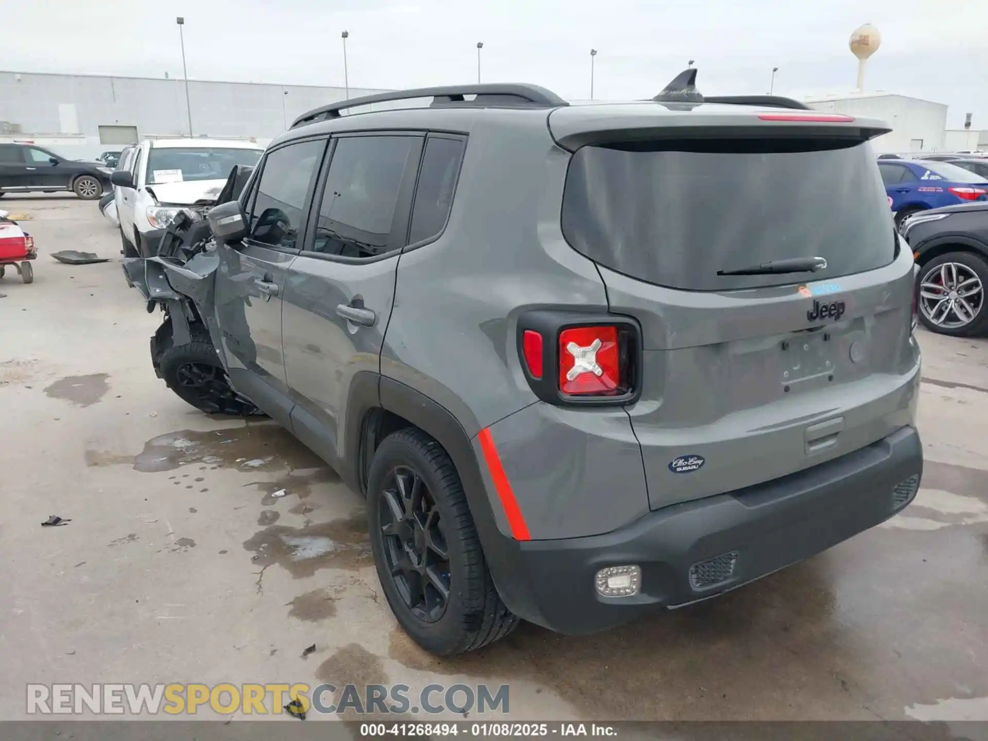 3 Photograph of a damaged car ZACNJABB3LPL51665 JEEP RENEGADE 2020