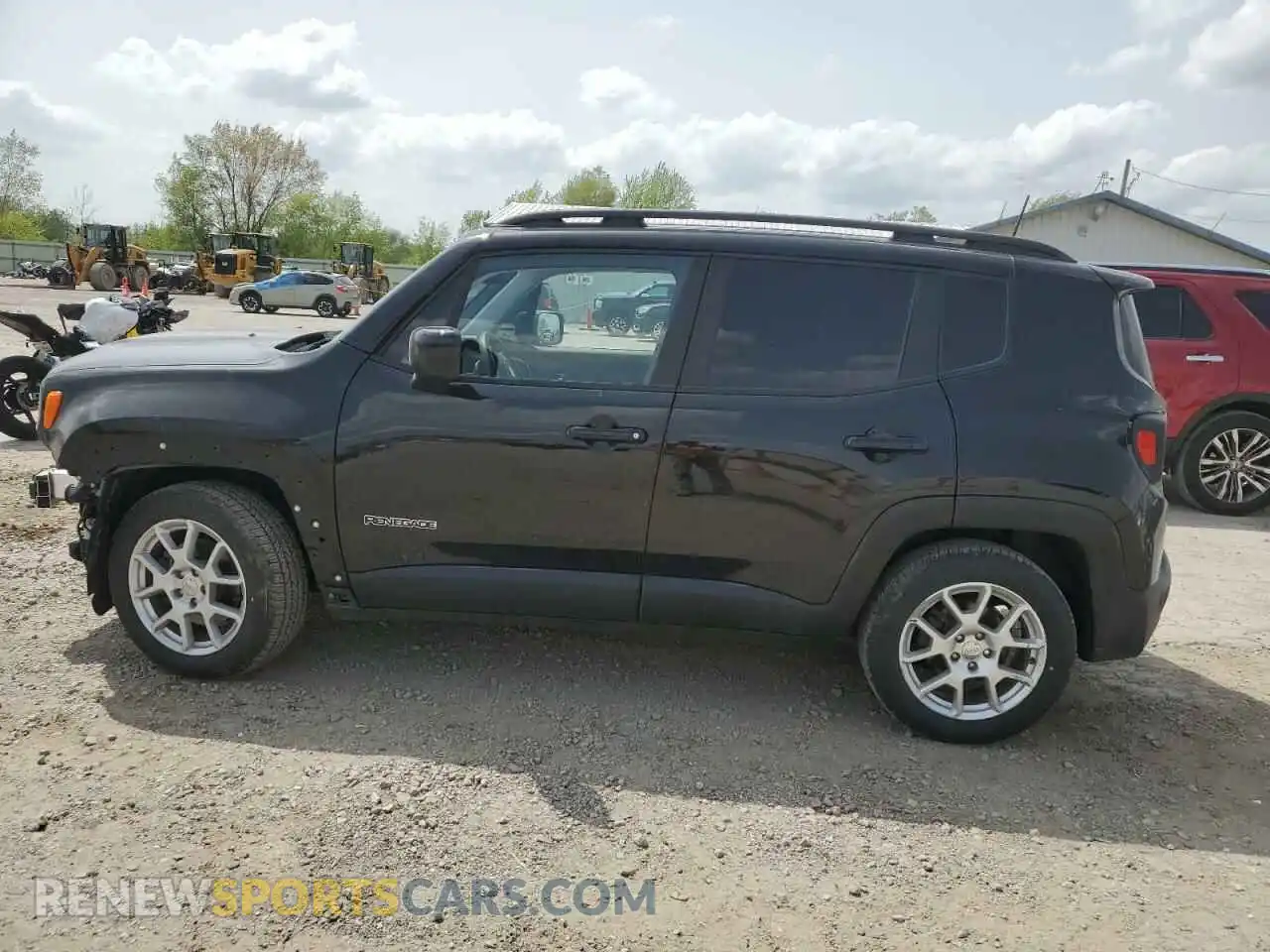 2 Photograph of a damaged car ZACNJABB4LPL31196 JEEP RENEGADE 2020