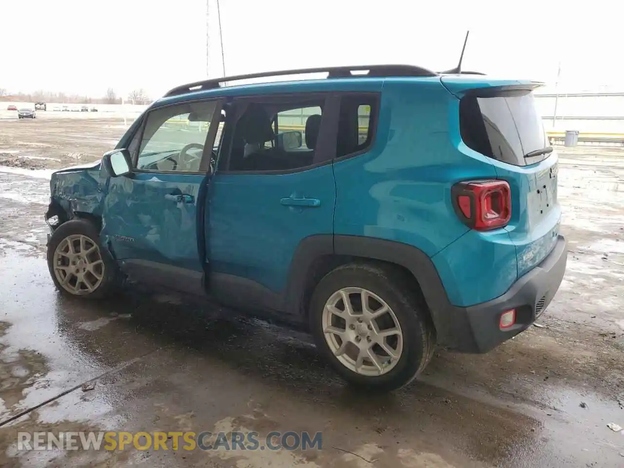 2 Photograph of a damaged car ZACNJABB4LPL39279 JEEP RENEGADE 2020