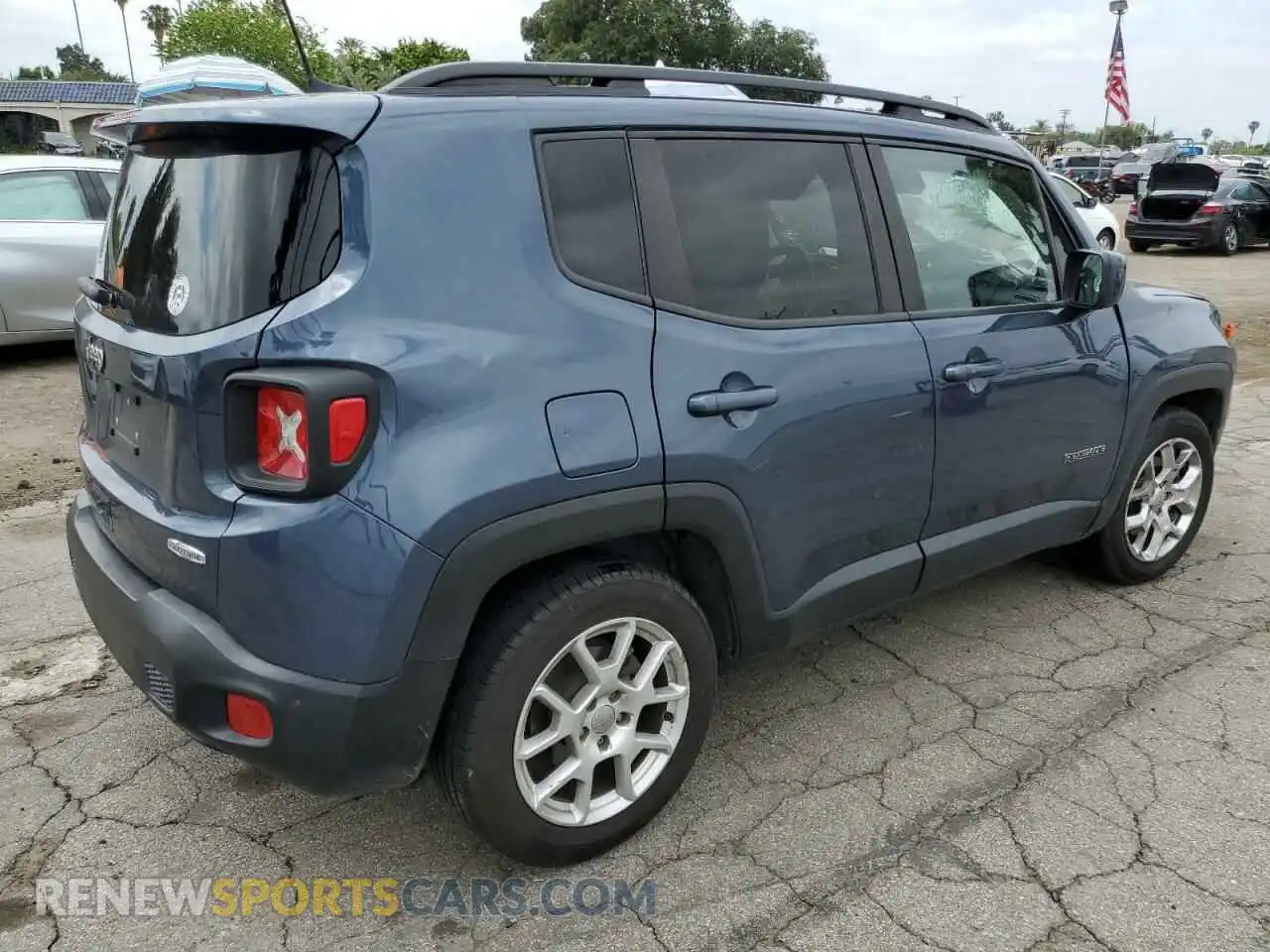 3 Photograph of a damaged car ZACNJABB5LPL31028 JEEP RENEGADE 2020