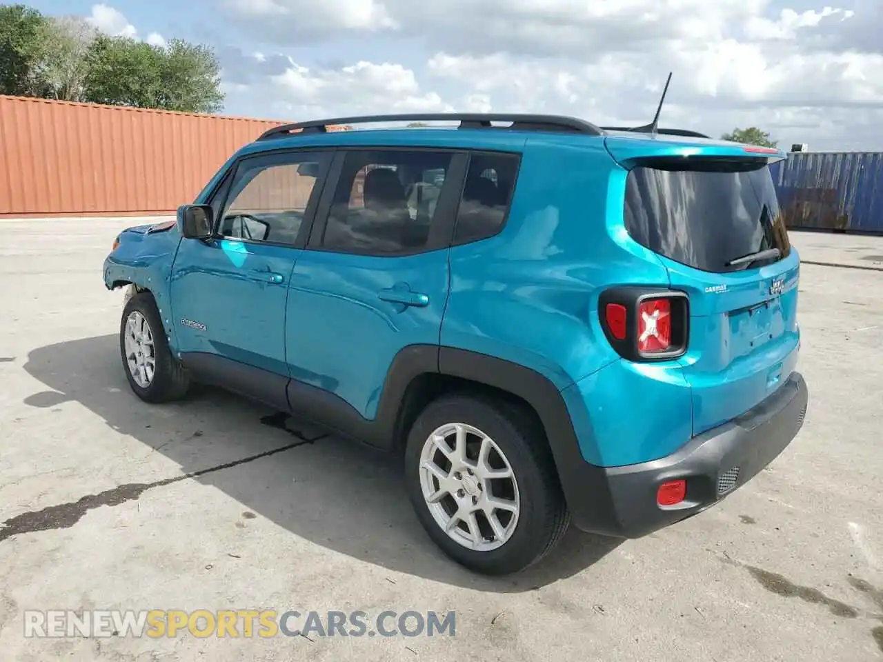 2 Photograph of a damaged car ZACNJABB5LPL68855 JEEP RENEGADE 2020