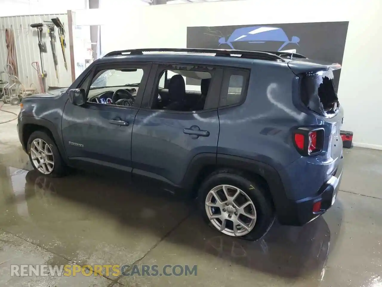 2 Photograph of a damaged car ZACNJABB5LPM00218 JEEP RENEGADE 2020