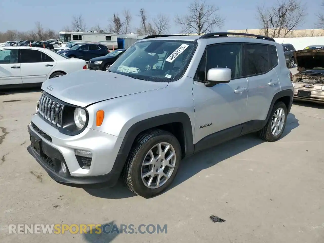 1 Фотография поврежденного автомобиля ZACNJABB6LPL18885 JEEP RENEGADE 2020