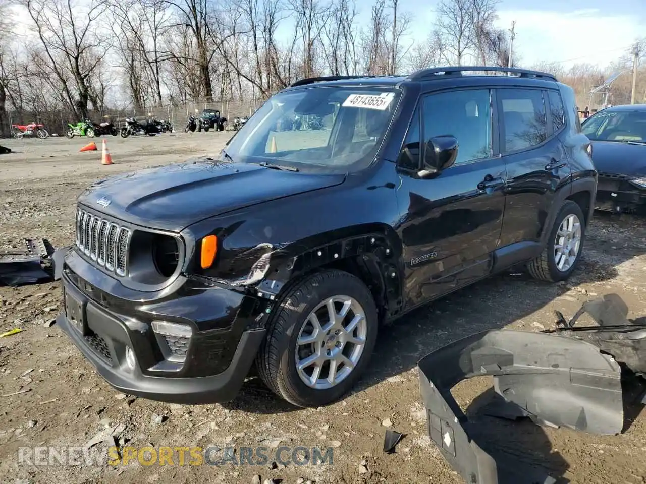 1 Фотография поврежденного автомобиля ZACNJABB6LPL65270 JEEP RENEGADE 2020