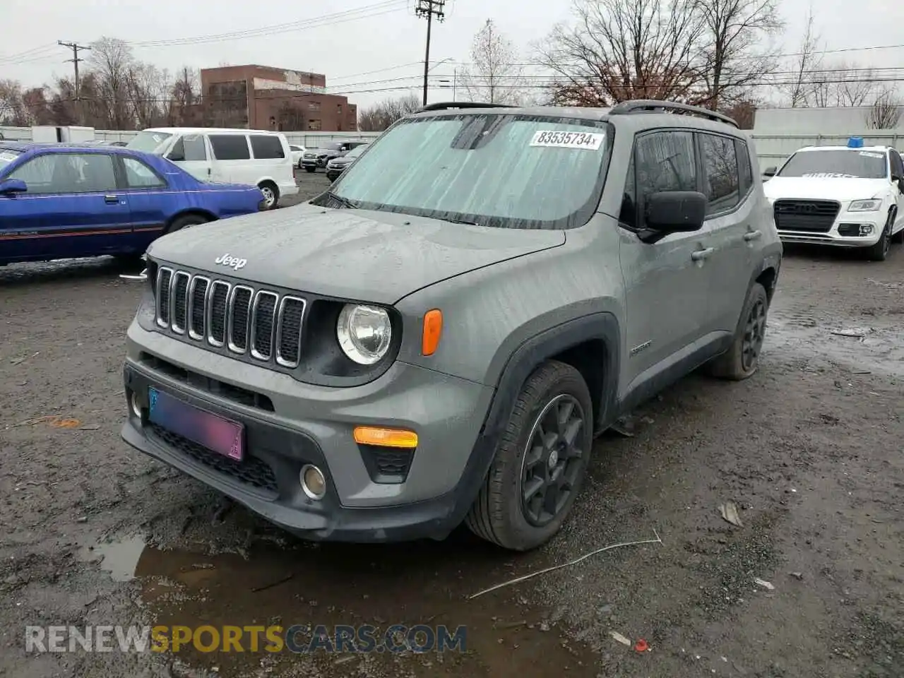 1 Photograph of a damaged car ZACNJABB7LPL35758 JEEP RENEGADE 2020