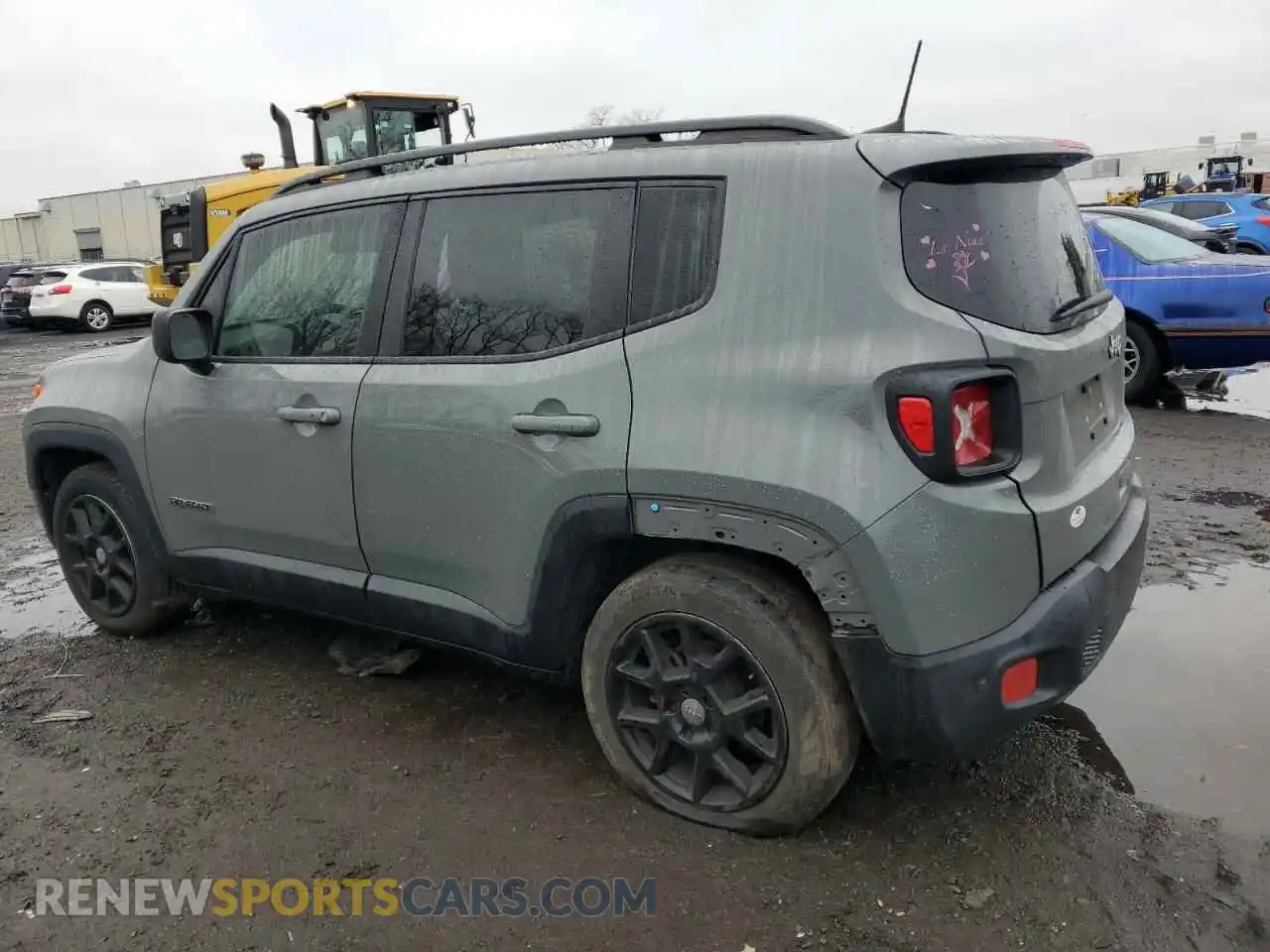 2 Photograph of a damaged car ZACNJABB7LPL35758 JEEP RENEGADE 2020