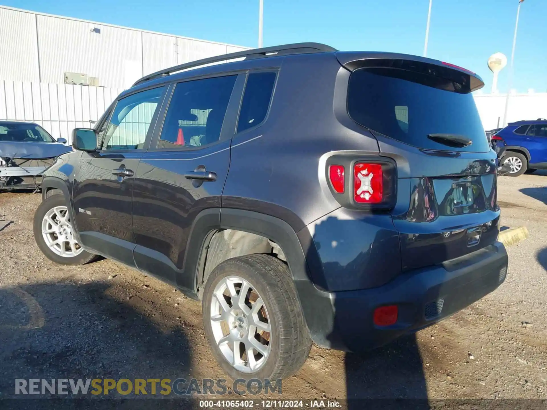 3 Photograph of a damaged car ZACNJABB8LPL25157 JEEP RENEGADE 2020