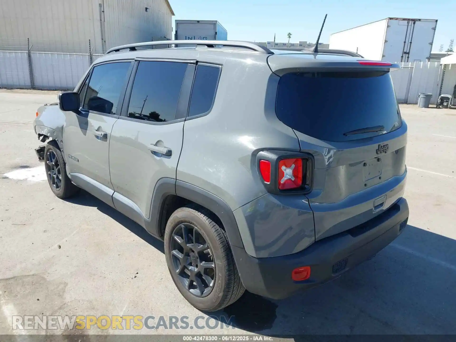 3 Photograph of a damaged car ZACNJABB8LPL31928 JEEP RENEGADE 2020