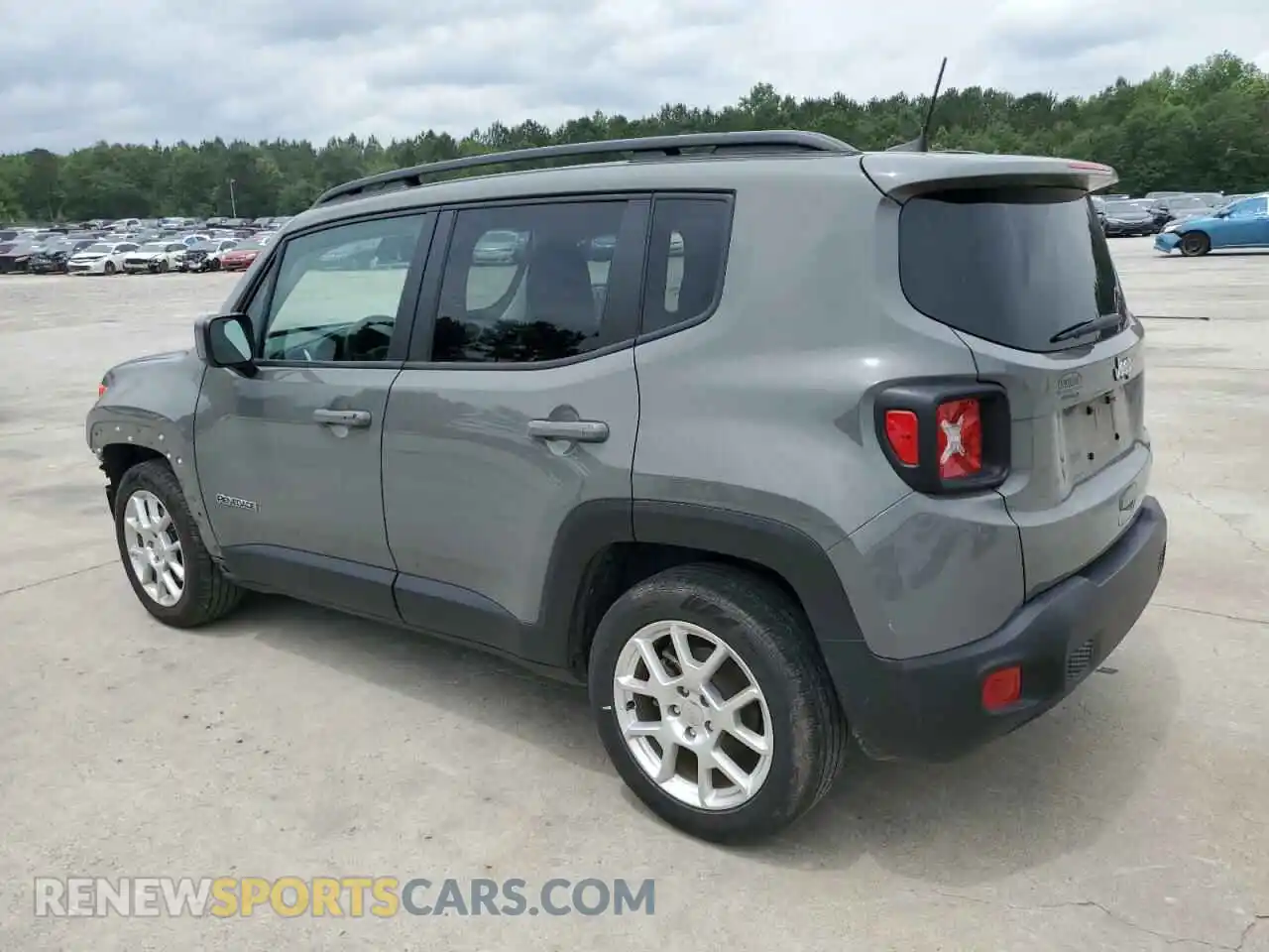 2 Photograph of a damaged car ZACNJABB9LPL76621 JEEP RENEGADE 2020