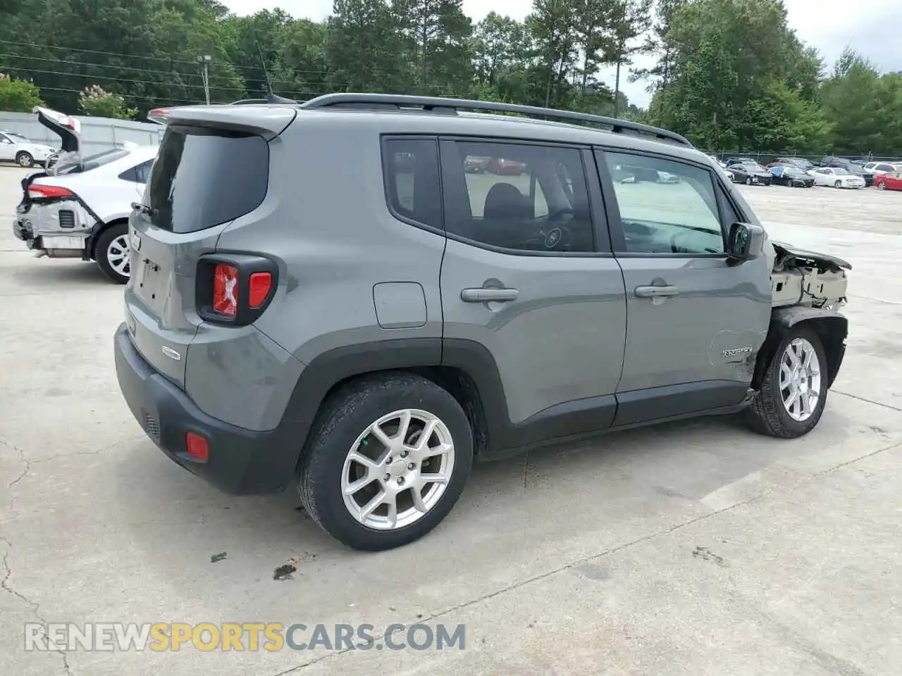 3 Photograph of a damaged car ZACNJABB9LPL76621 JEEP RENEGADE 2020