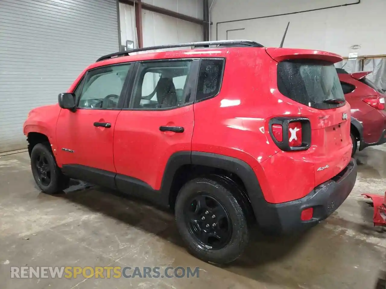 2 Photograph of a damaged car ZACNJBAB0LPL25483 JEEP RENEGADE 2020