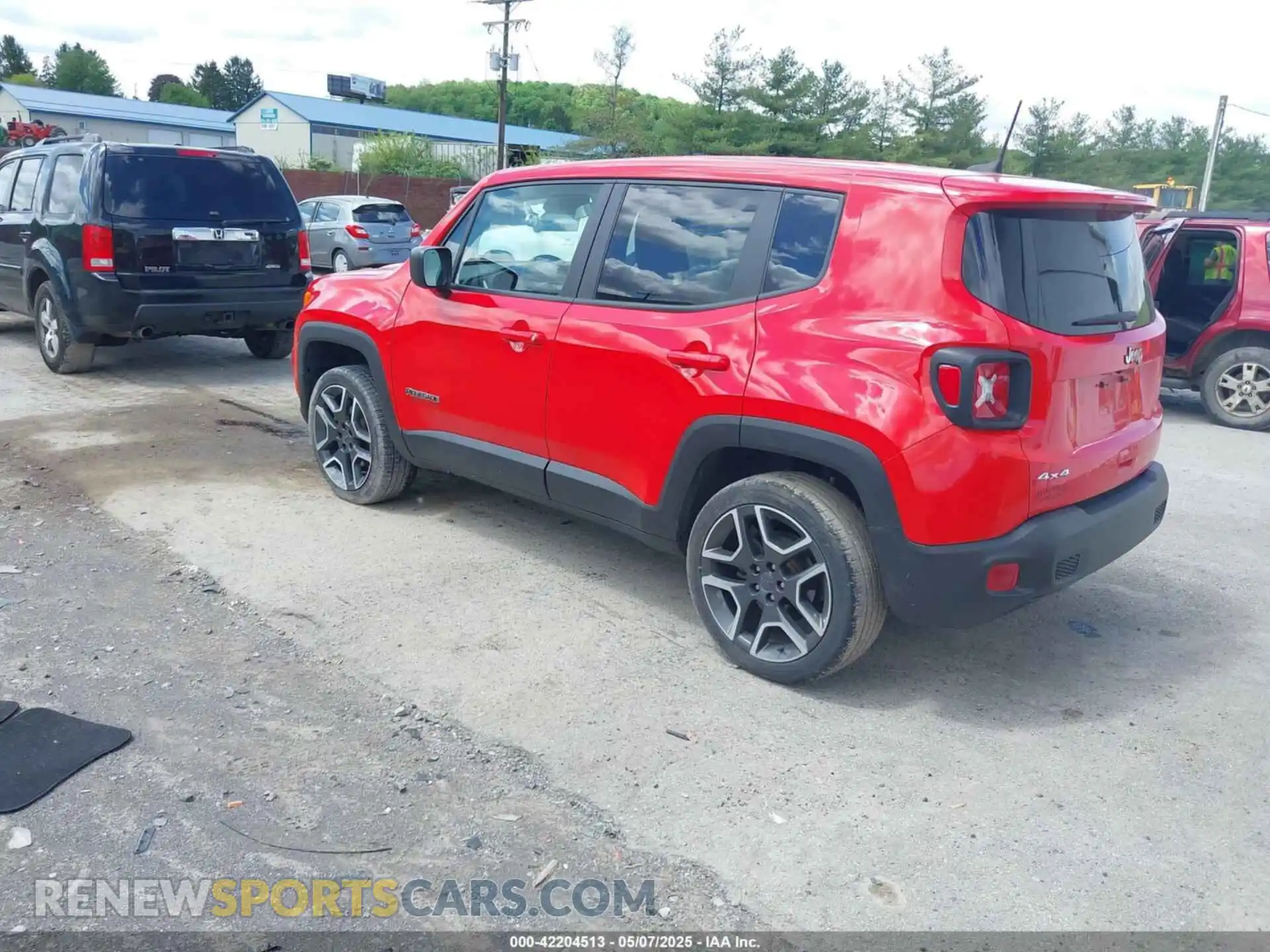 3 Photograph of a damaged car ZACNJBAB0LPM08654 JEEP RENEGADE 2020