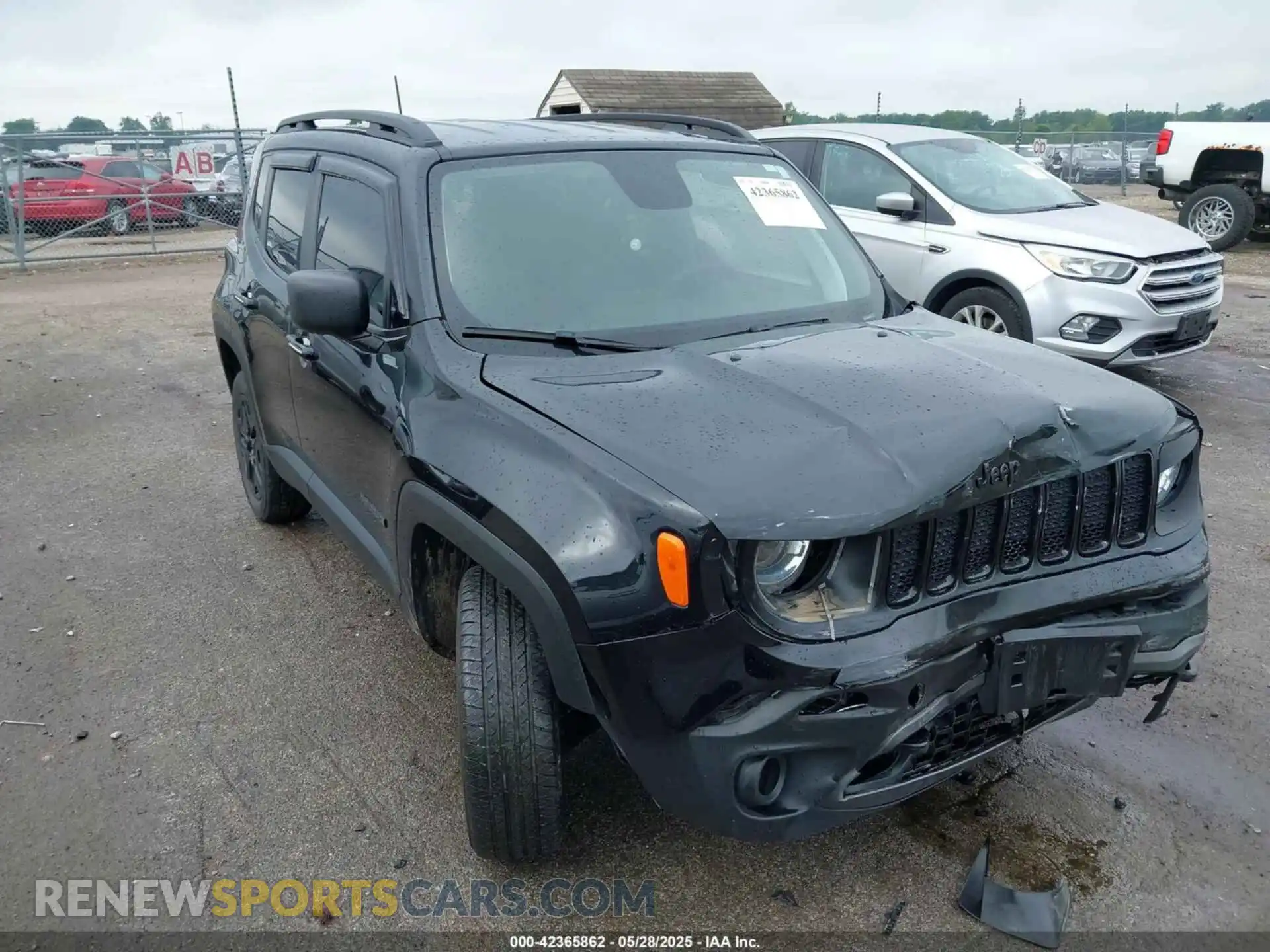 1 Photograph of a damaged car ZACNJBAB1LPL13505 JEEP RENEGADE 2020