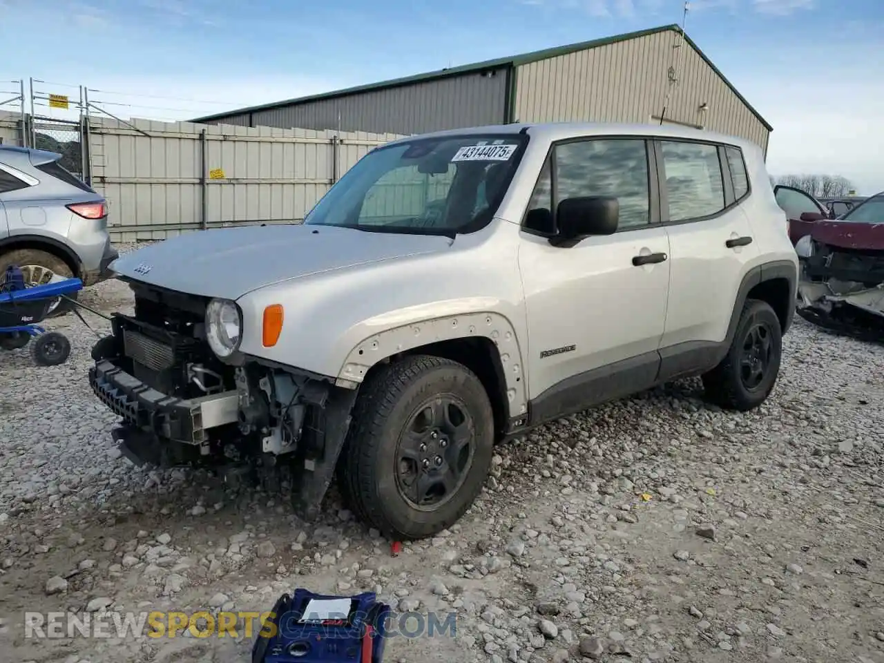 1 Photograph of a damaged car ZACNJBAB1LPL76670 JEEP RENEGADE 2020