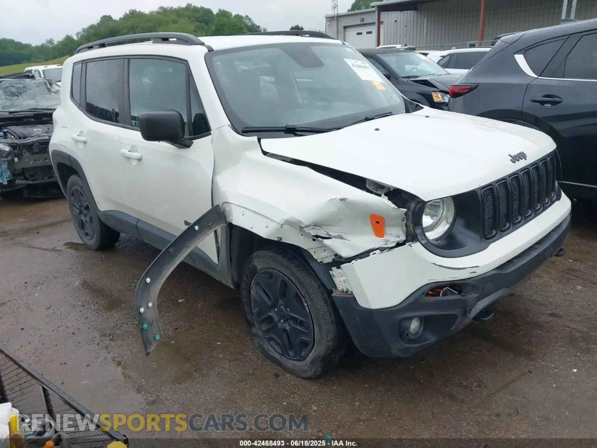 1 fotografías del automóvil dañado ZACNJBAB4LPL39273 JEEP RENEGADE 2020