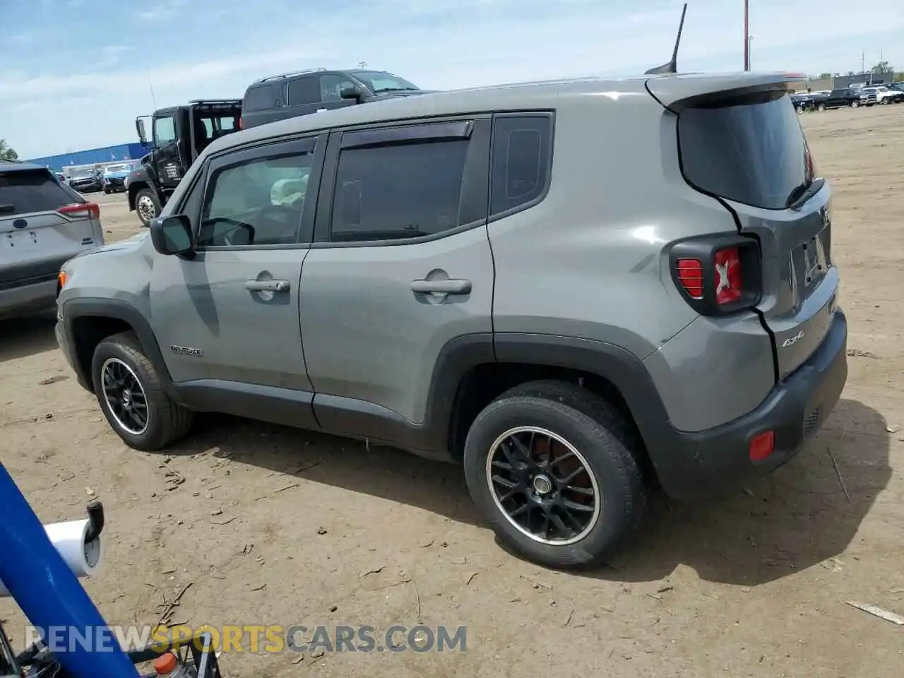2 Photograph of a damaged car ZACNJBAB7LPL02959 JEEP RENEGADE 2020