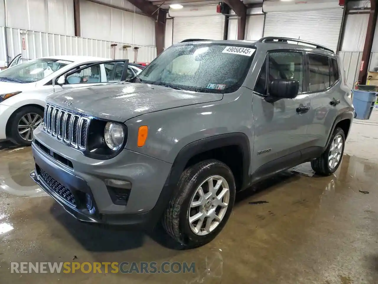 1 Photograph of a damaged car ZACNJBAB7LPL94803 JEEP RENEGADE 2020