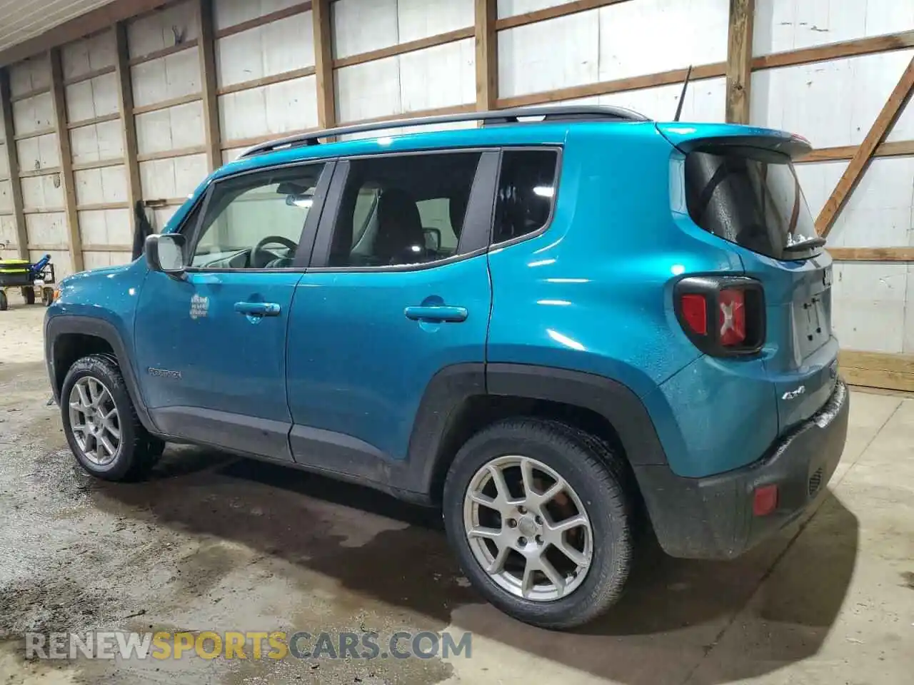 2 Photograph of a damaged car ZACNJBABXLPL13521 JEEP RENEGADE 2020