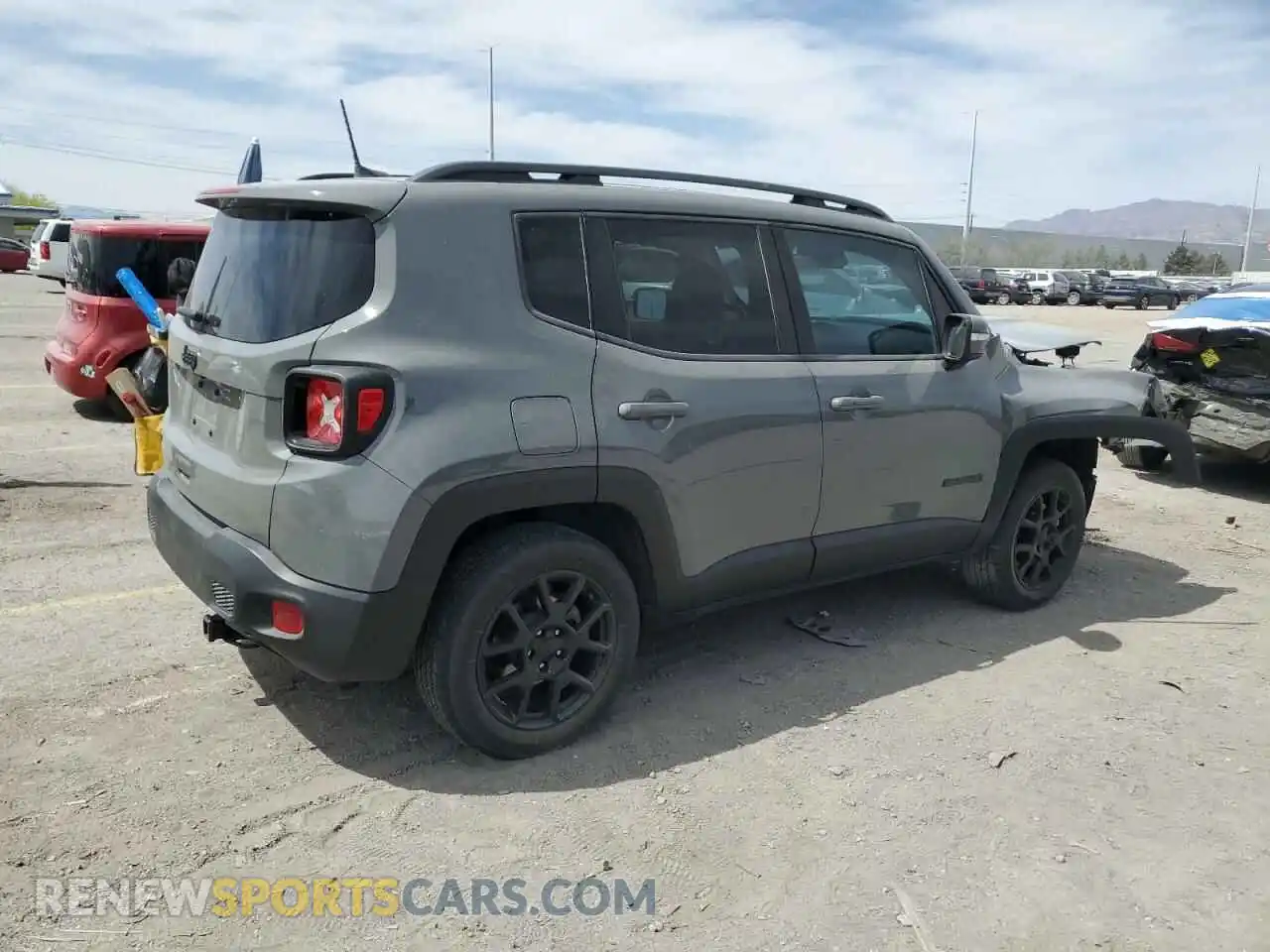 3 Photograph of a damaged car ZACNJBBB8LPL87499 JEEP RENEGADE 2020