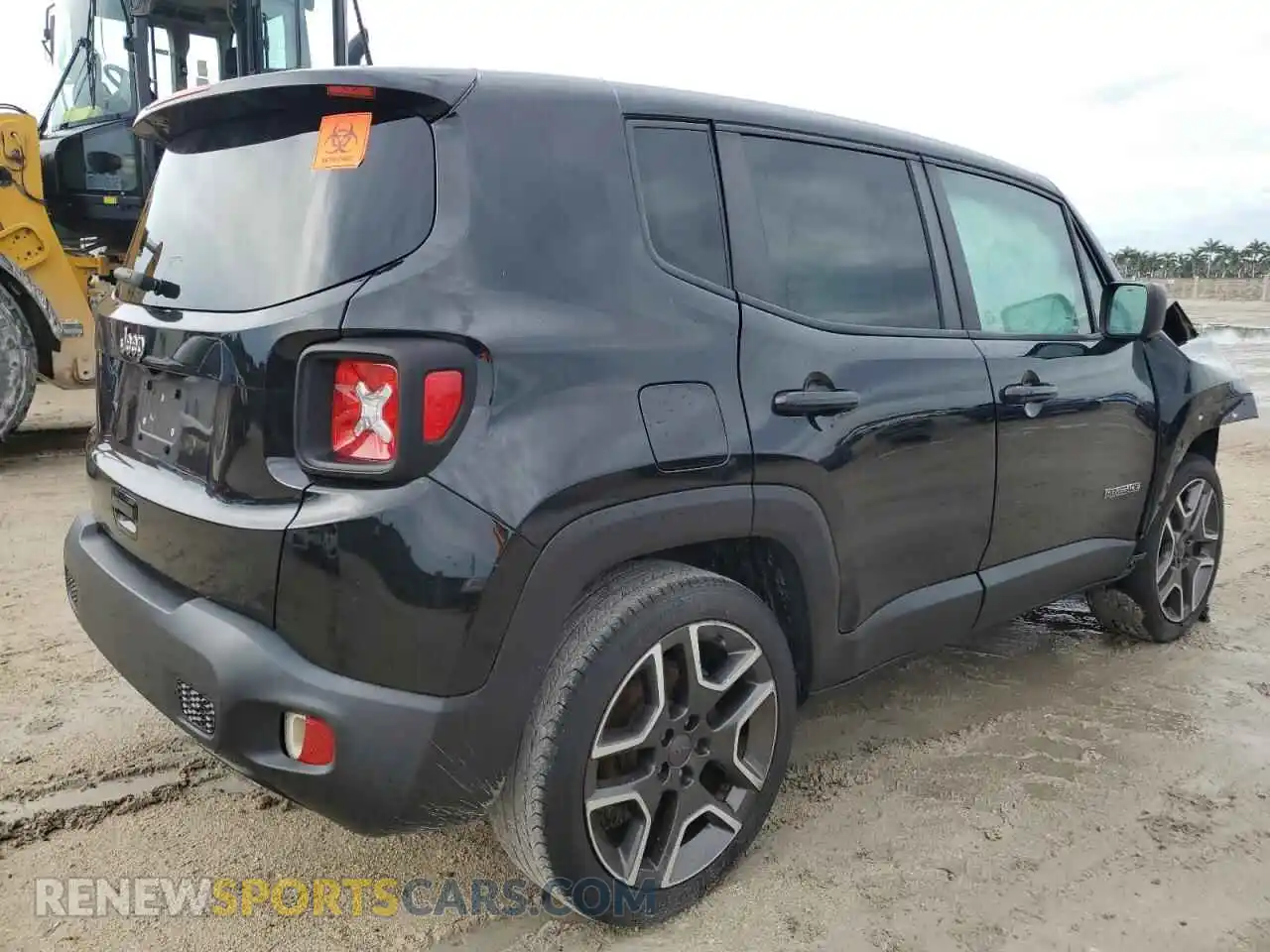3 Photograph of a damaged car ZACNJCAB1MPM30587 JEEP RENEGADE 2021