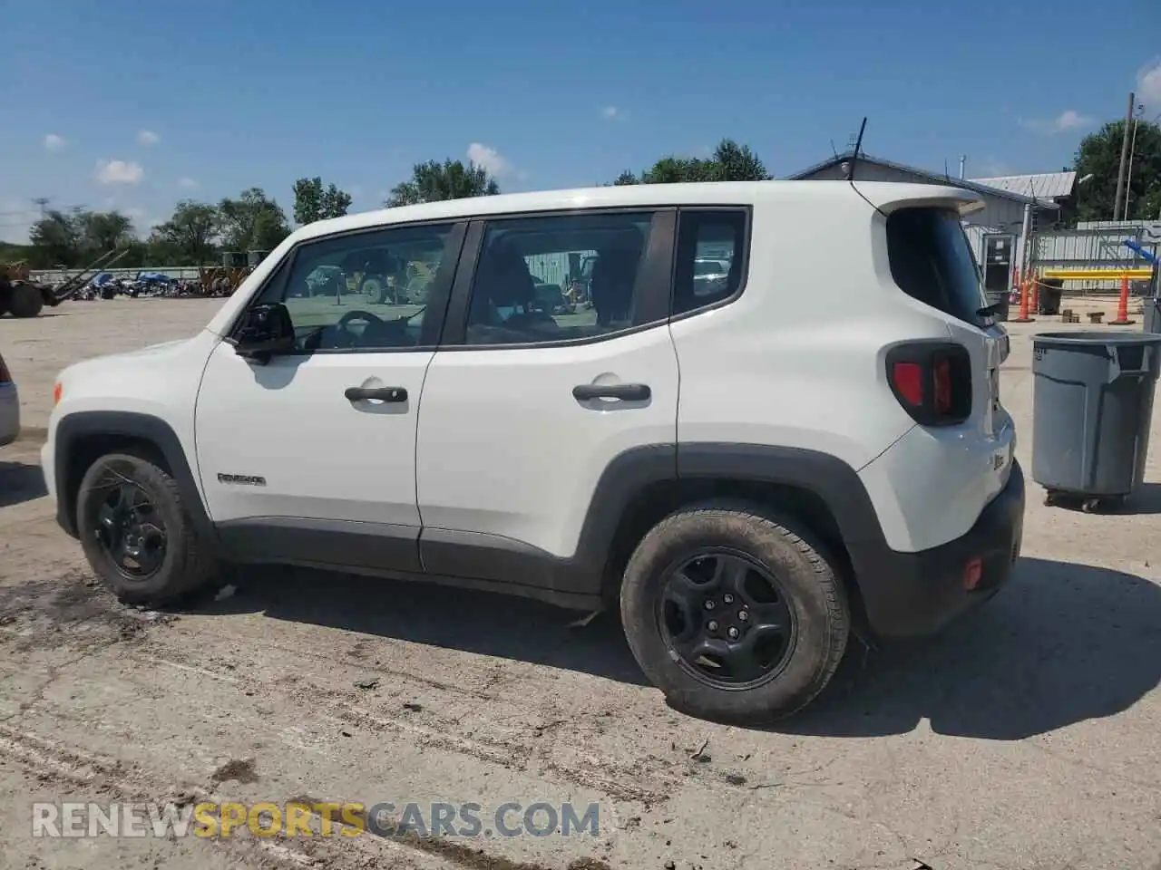 2 Photograph of a damaged car ZACNJCAB2MPM25611 JEEP RENEGADE 2021
