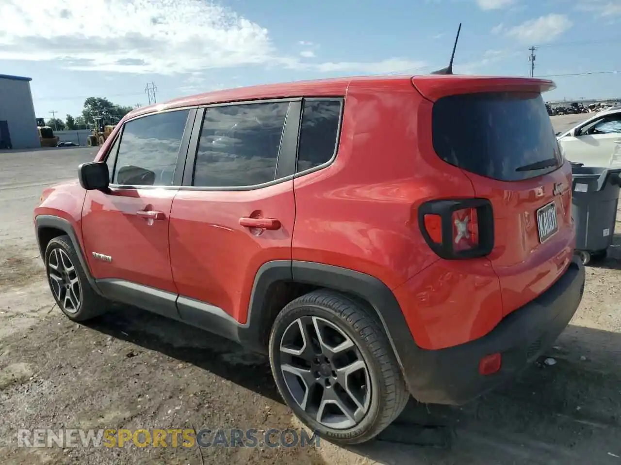 2 Фотография поврежденного автомобиля ZACNJCAB3MPM21647 JEEP RENEGADE 2021