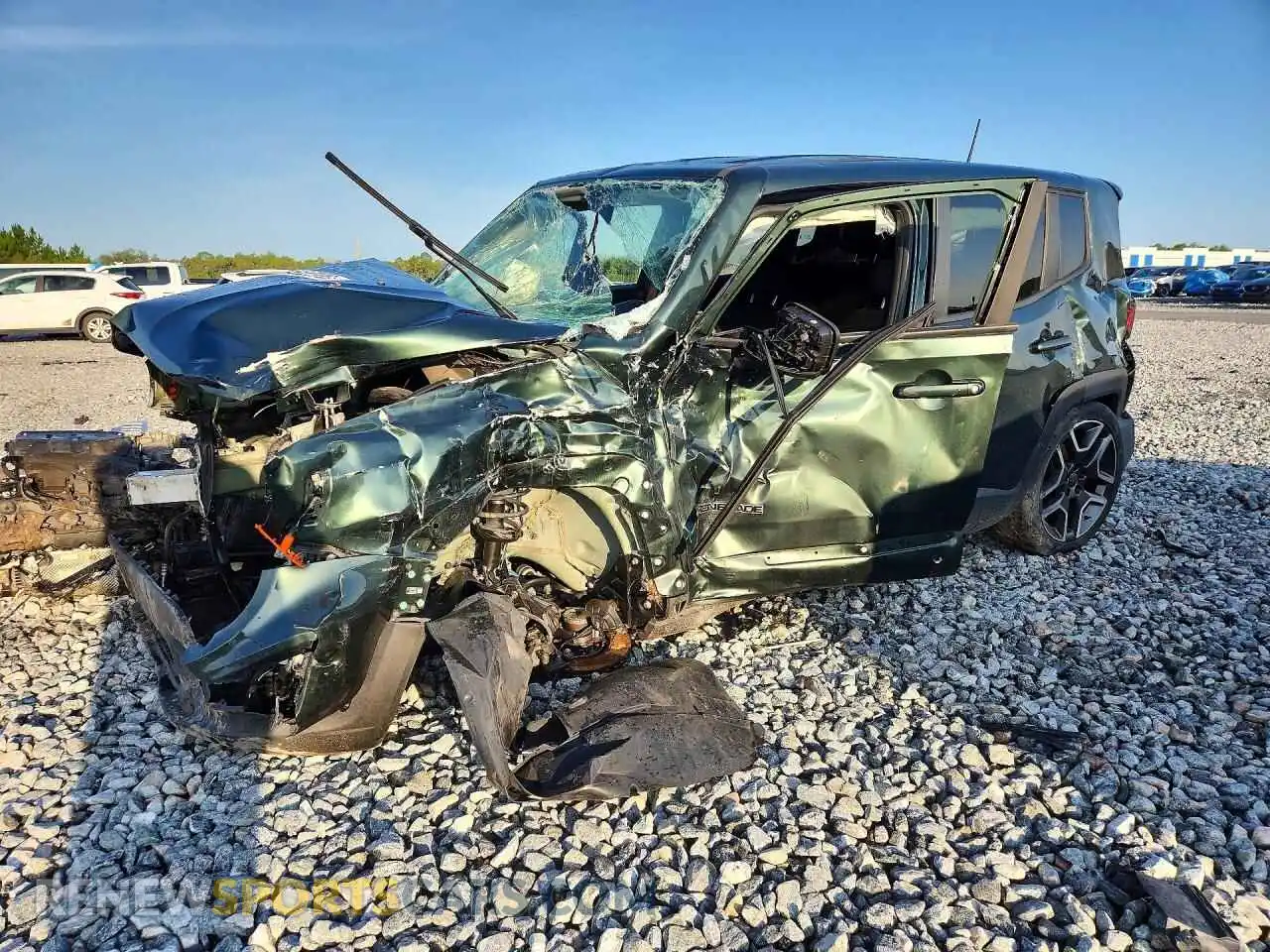 1 Фотография поврежденного автомобиля ZACNJCAB3MPM29750 JEEP RENEGADE 2021