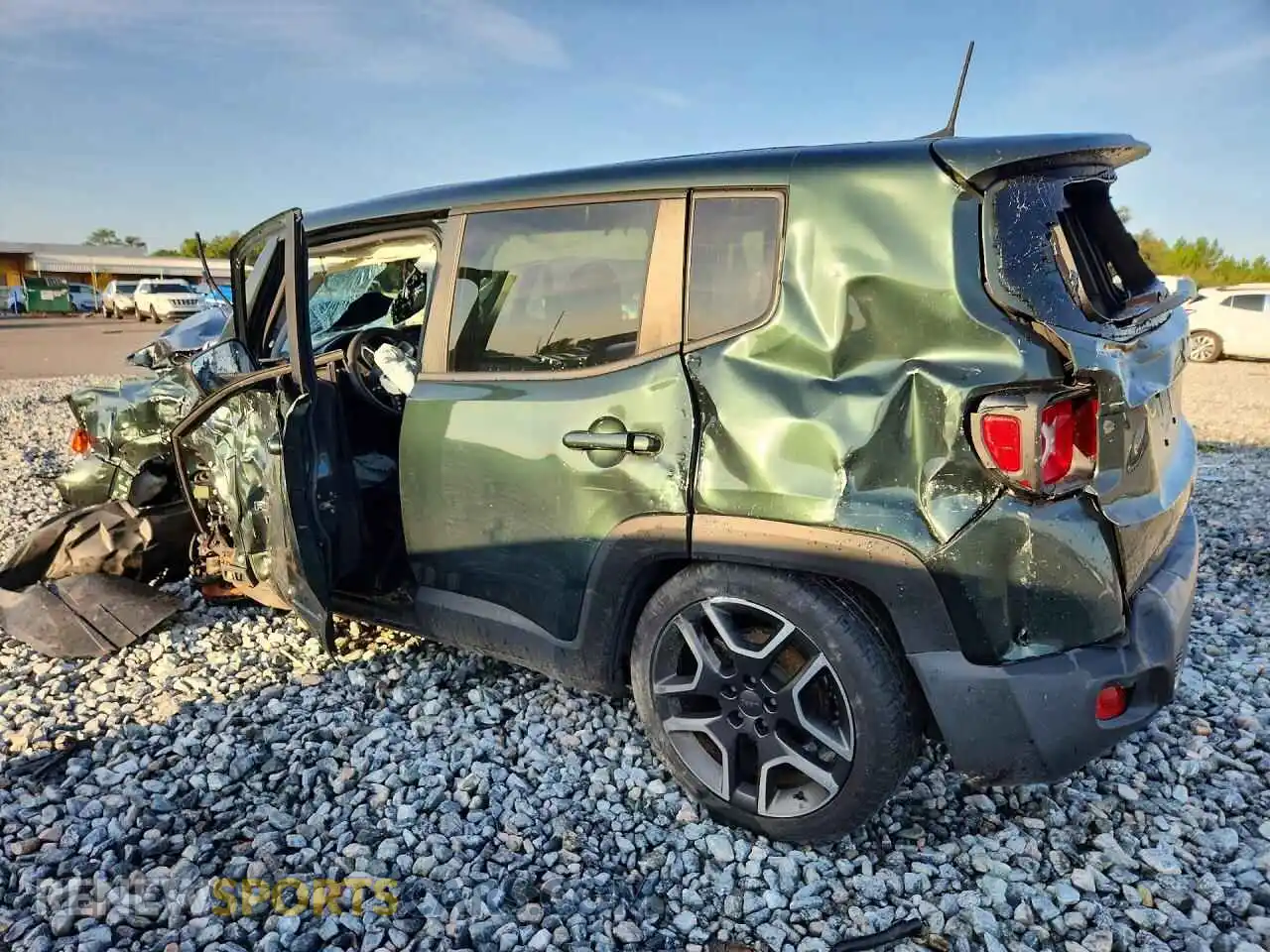 2 Фотография поврежденного автомобиля ZACNJCAB3MPM29750 JEEP RENEGADE 2021