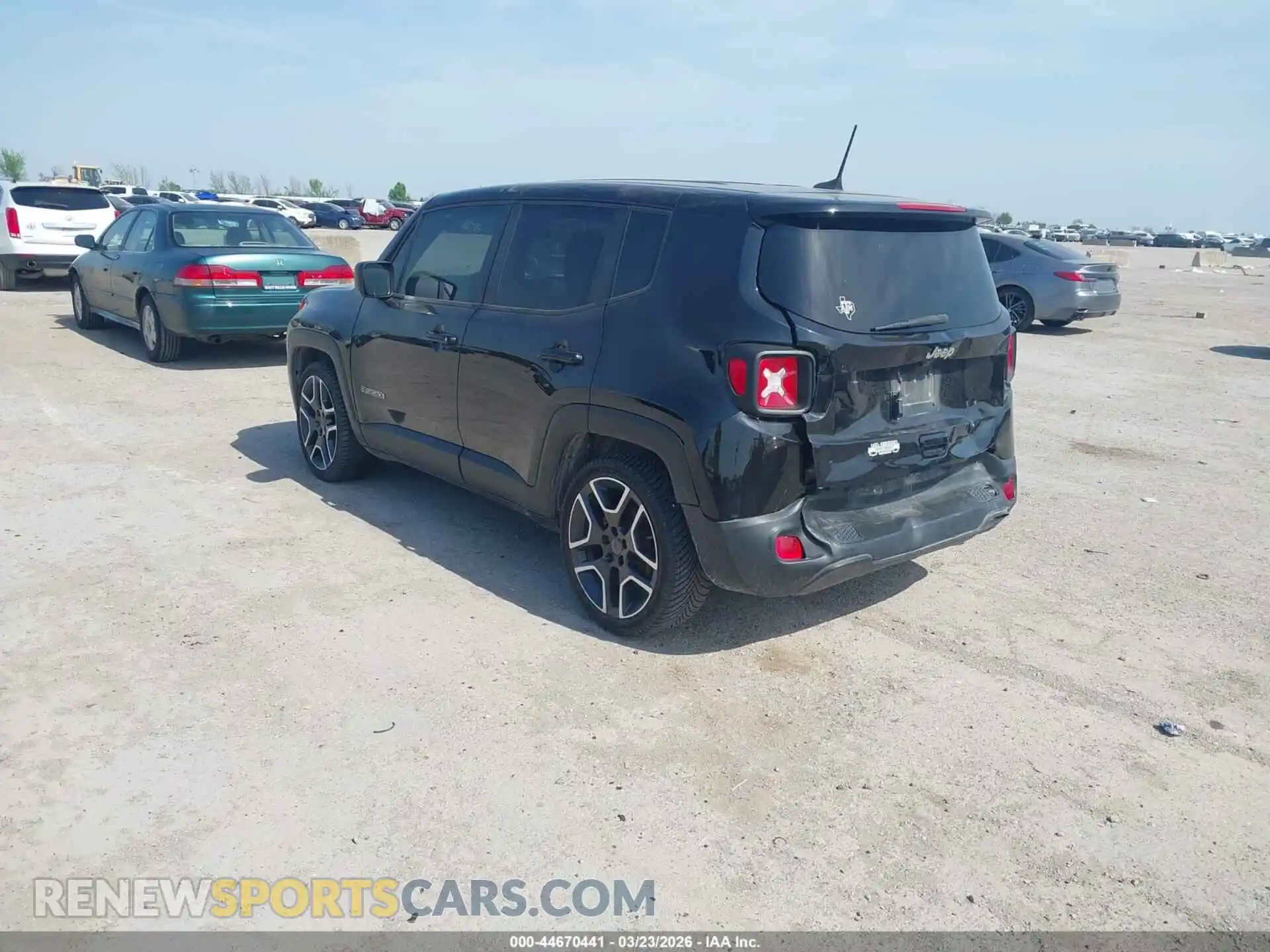 3 Photograph of a damaged car ZACNJCAB6MPM55582 JEEP RENEGADE 2021